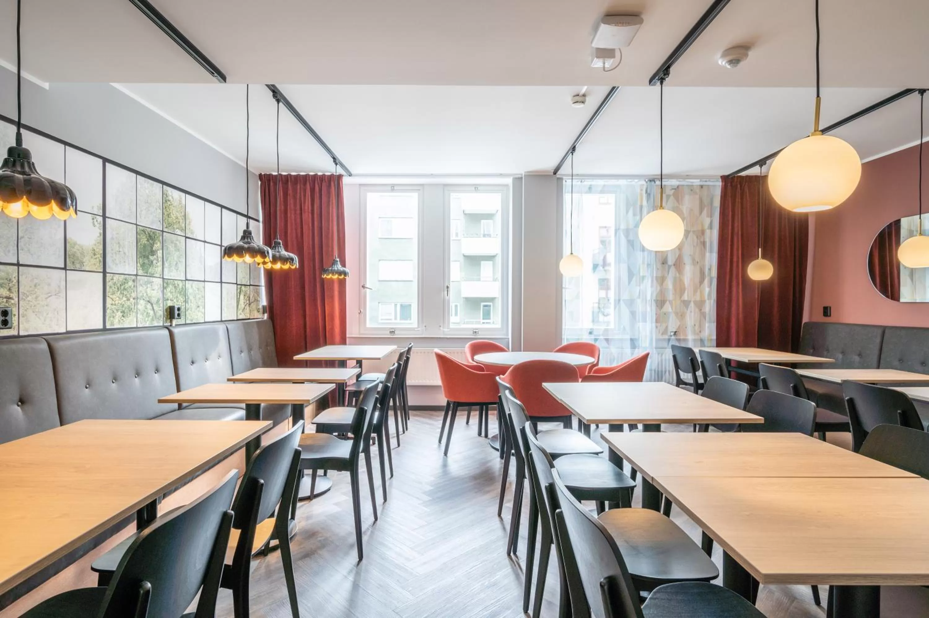 Dining area in Hotel Fridhem
