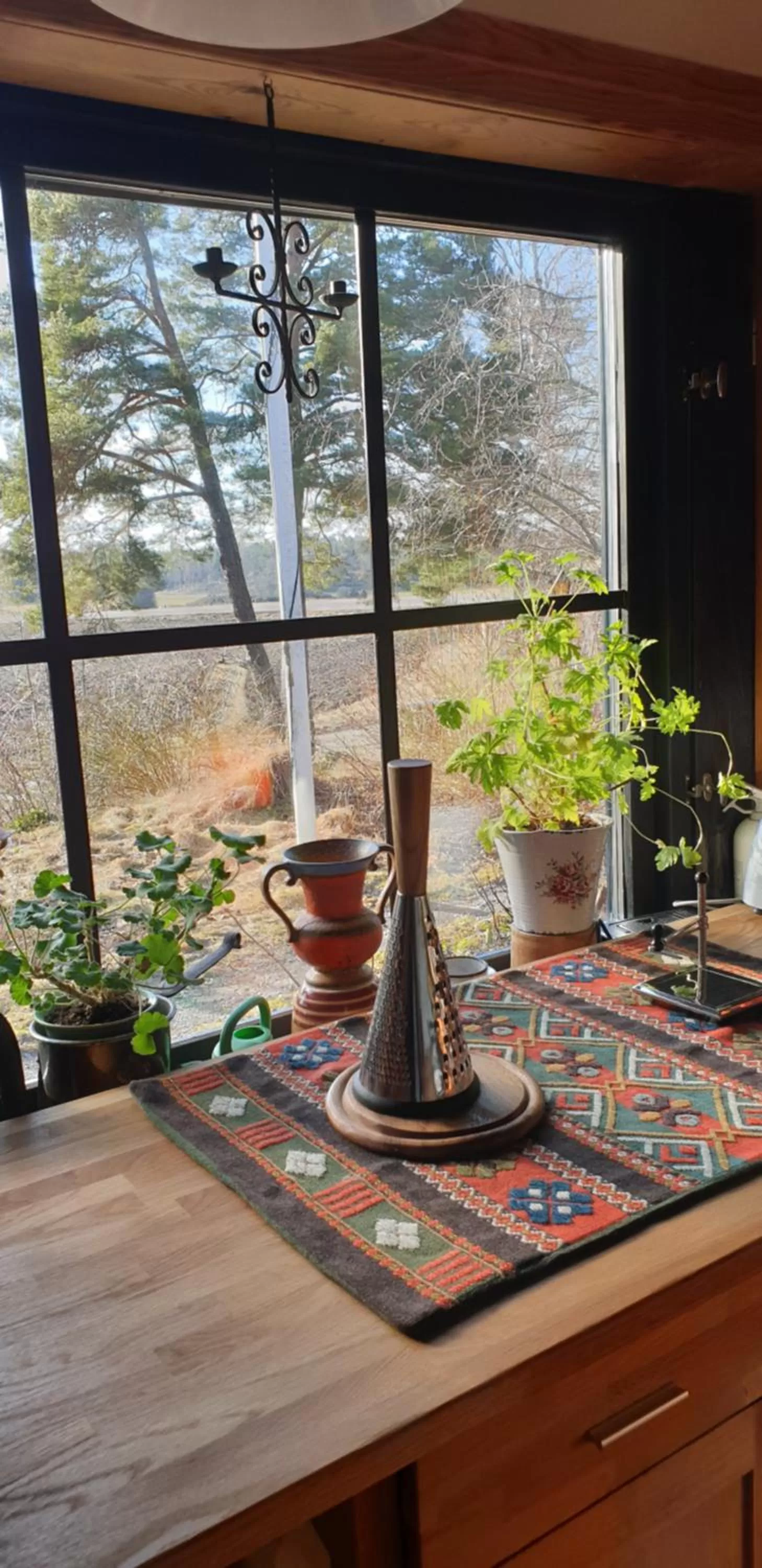 Communal kitchen in Woodstock B & B Studios