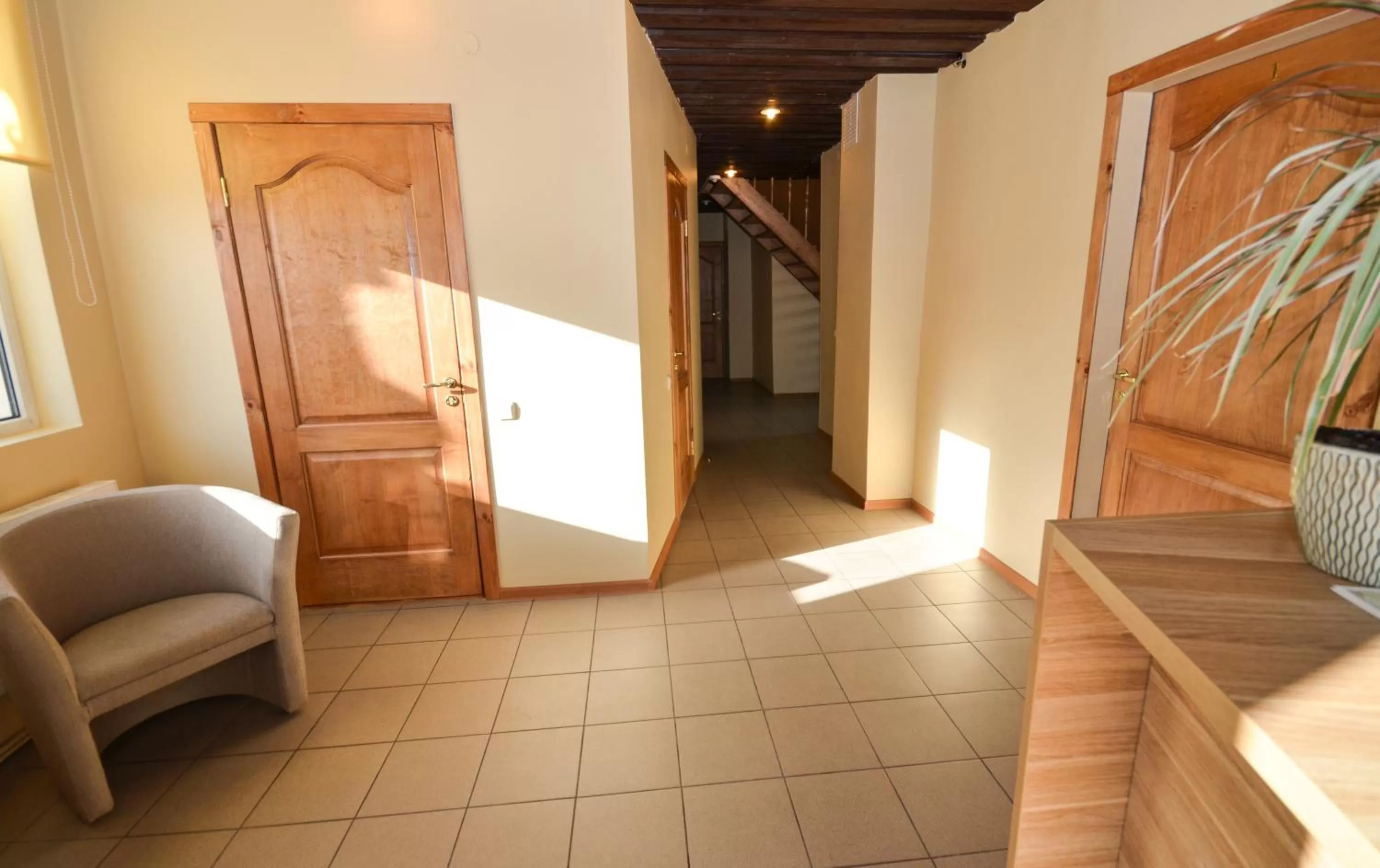 Lobby or reception in Veldzes Nams