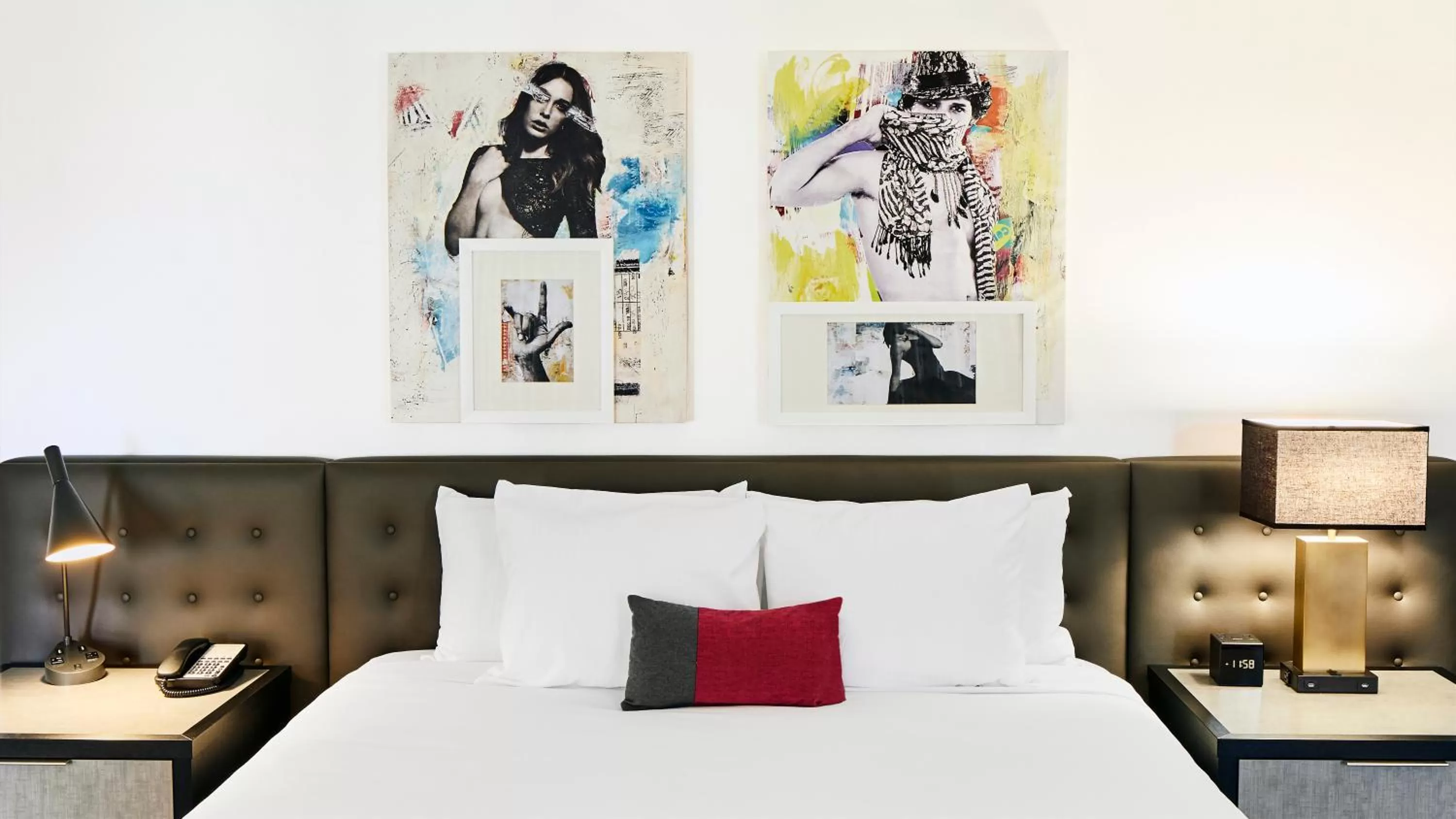 Bed in Planet Hollywood Resort & Casino