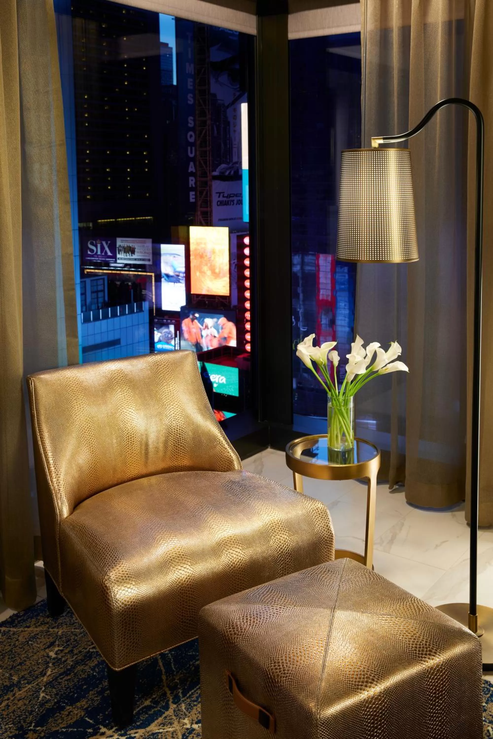 Seating area in Hard Rock Hotel New York