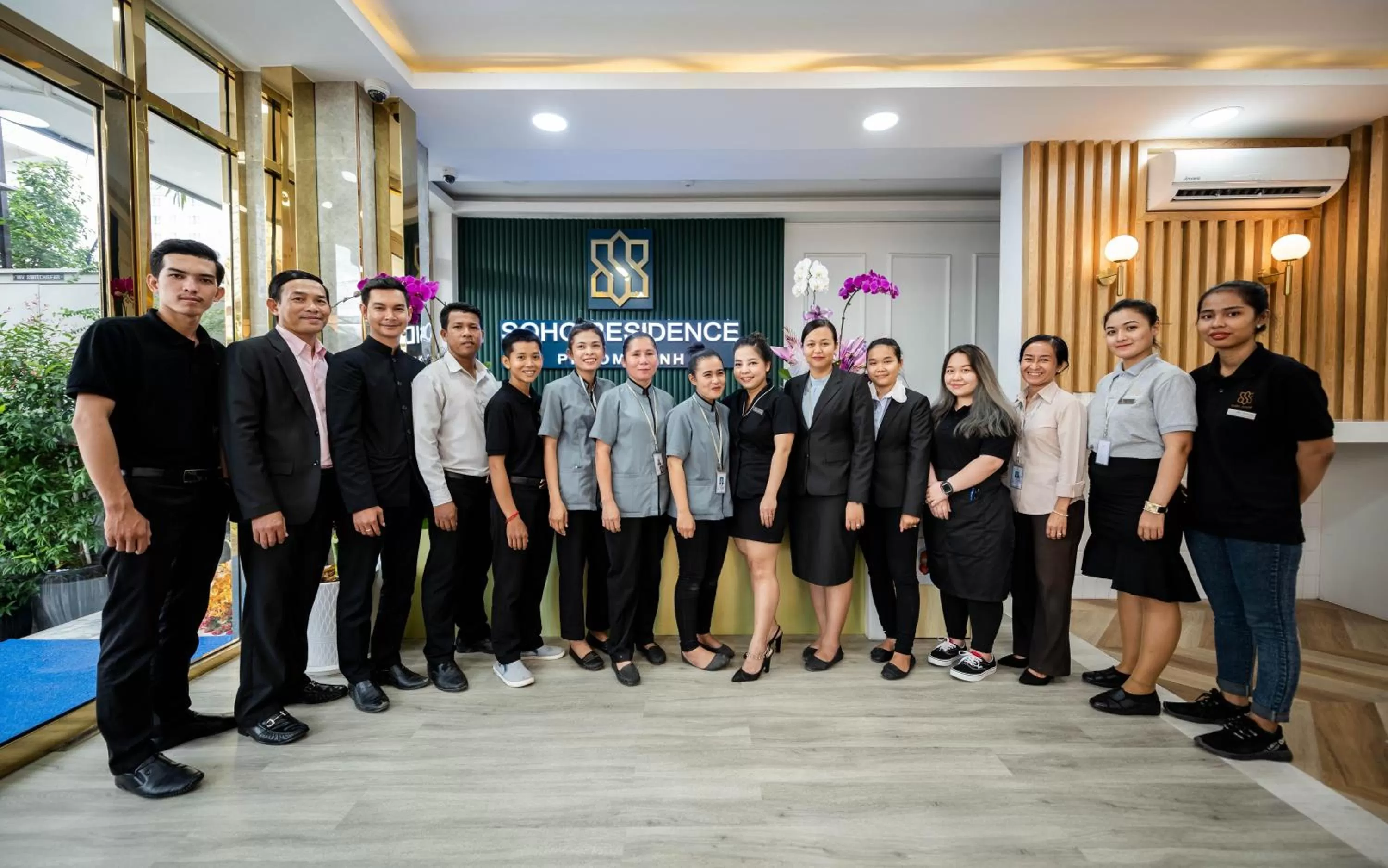 Staff in SOHO Residence