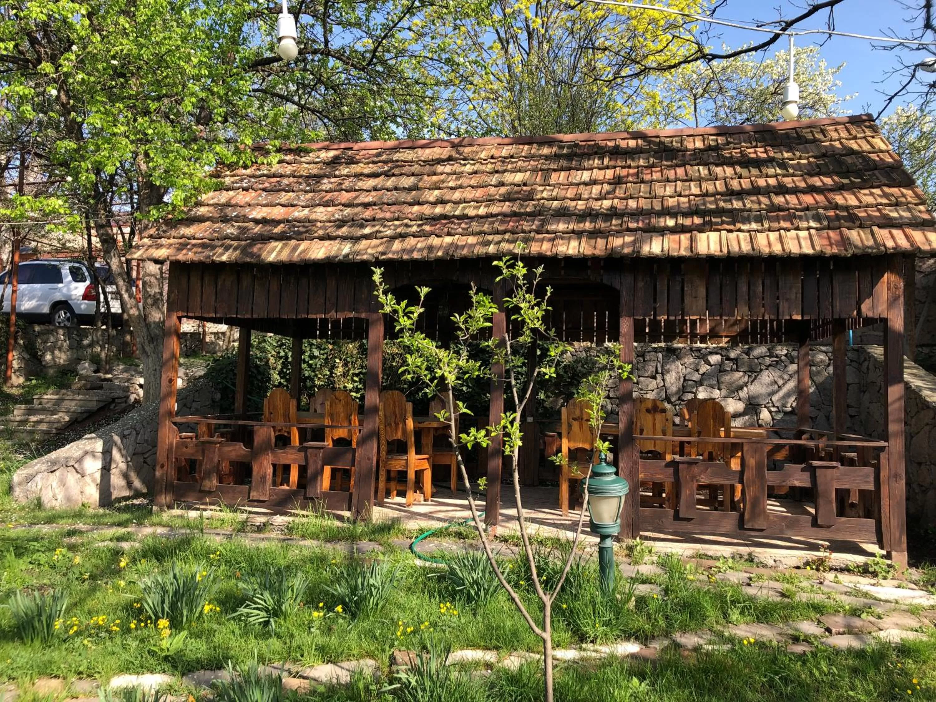 Patio, Property Building in Dil Hill by Sam