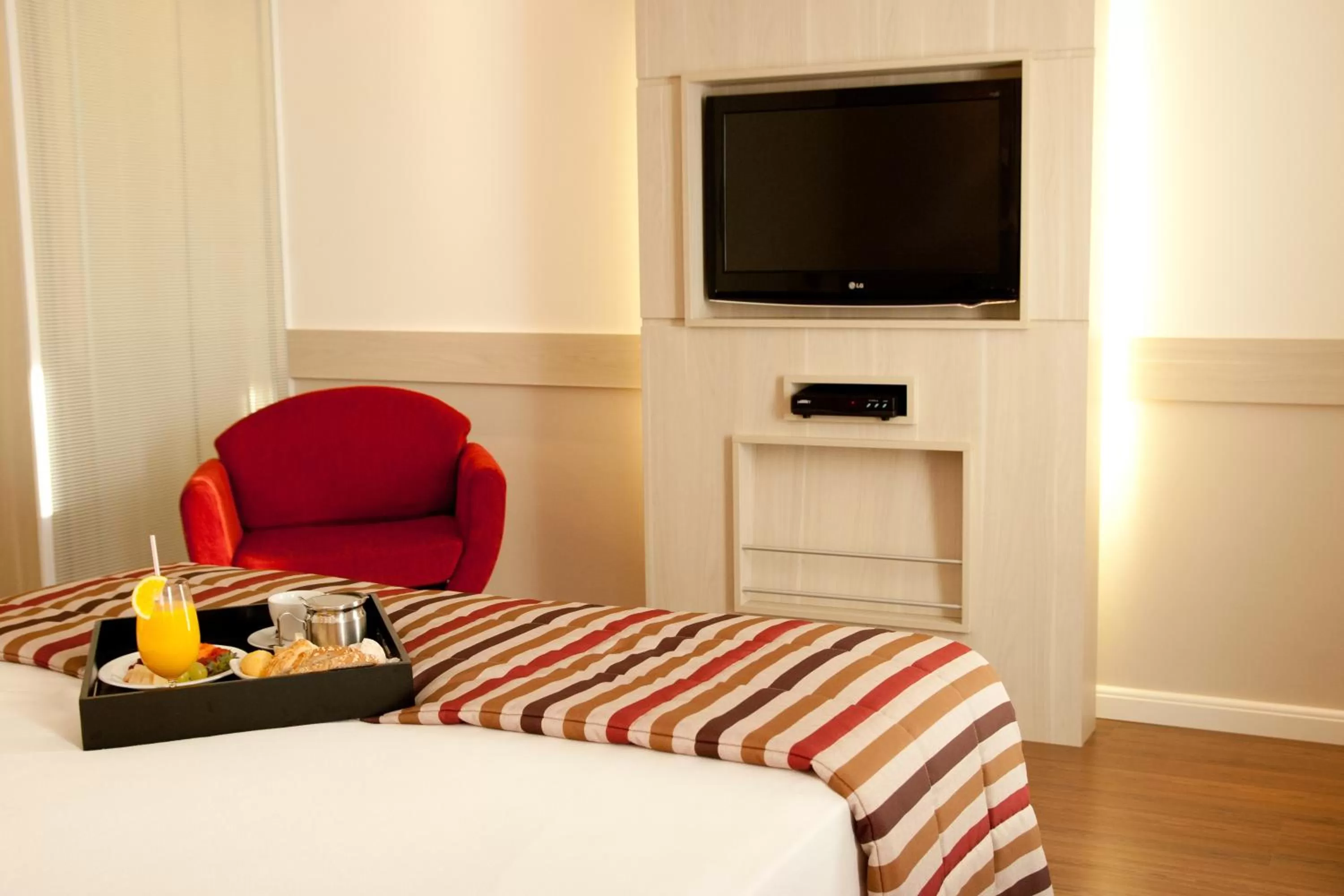 Bed in Mercure Brasilia Lider