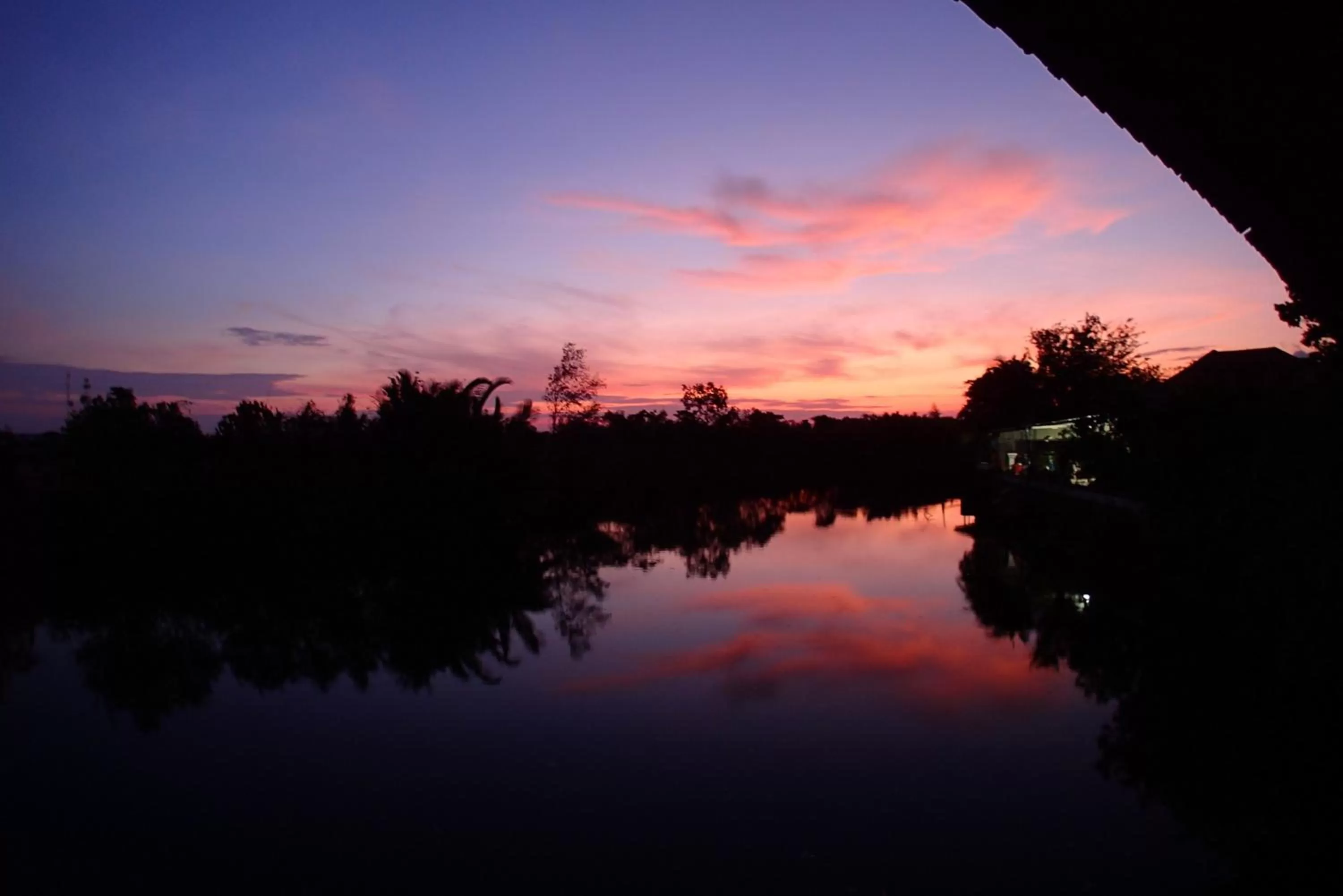 River view, Sunrise/Sunset in Kampot Cabana