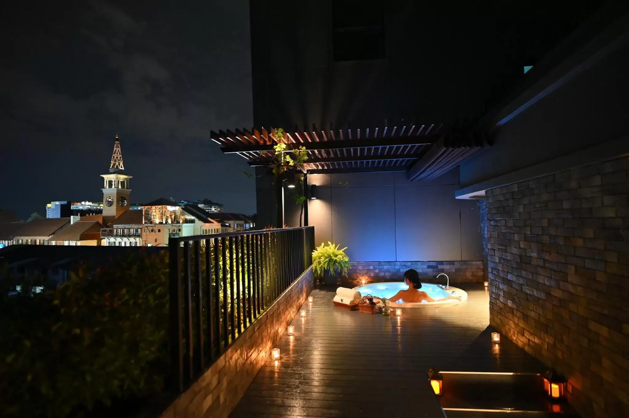 Family Suite with outdoor Jacuzzi in Moose Hotel Nimman  Family Suite with outdoor Jacuzzi in Moose Hotel Nimman