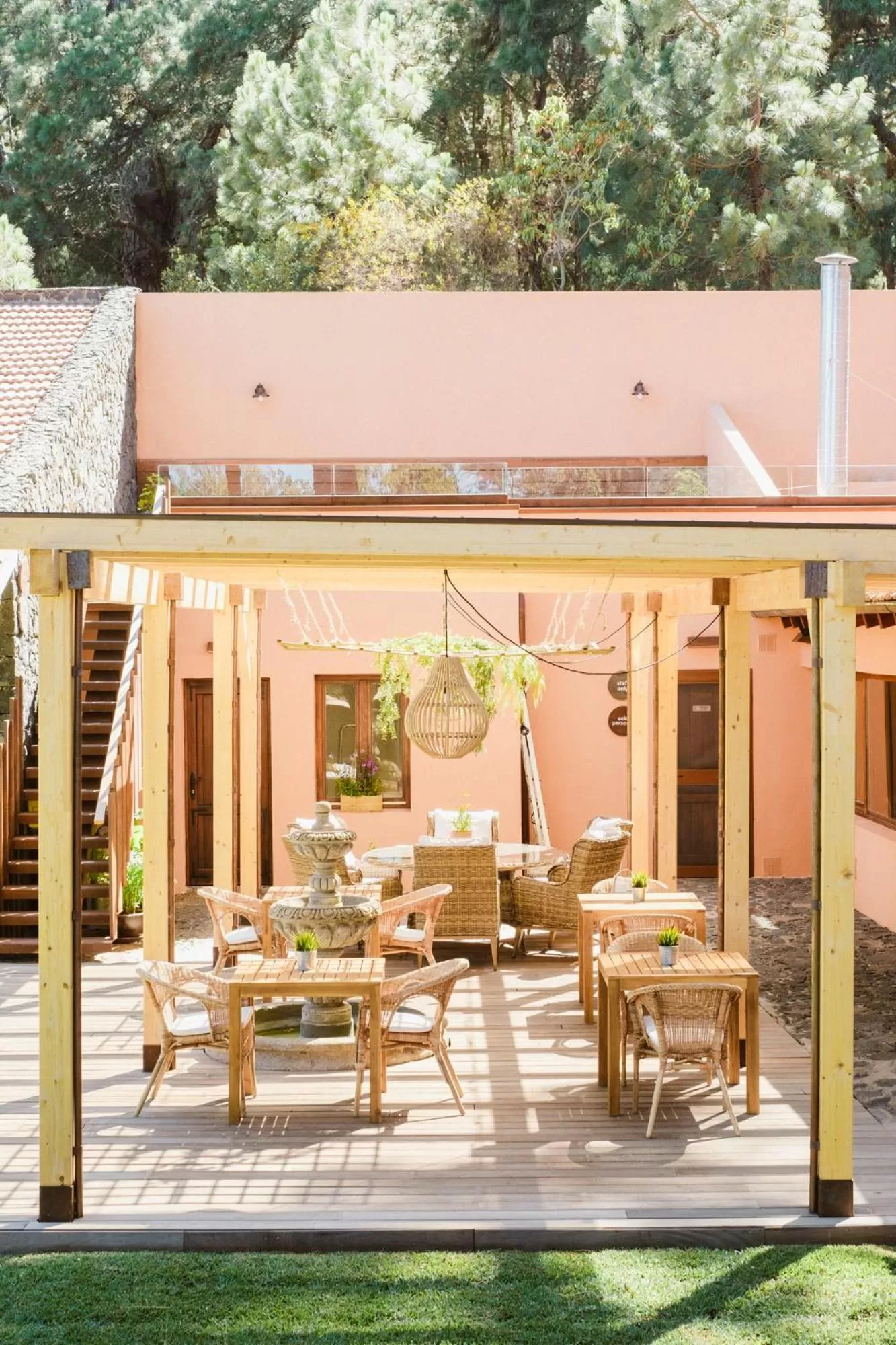 Balcony/Terrace in Hotel Rural Ohana
