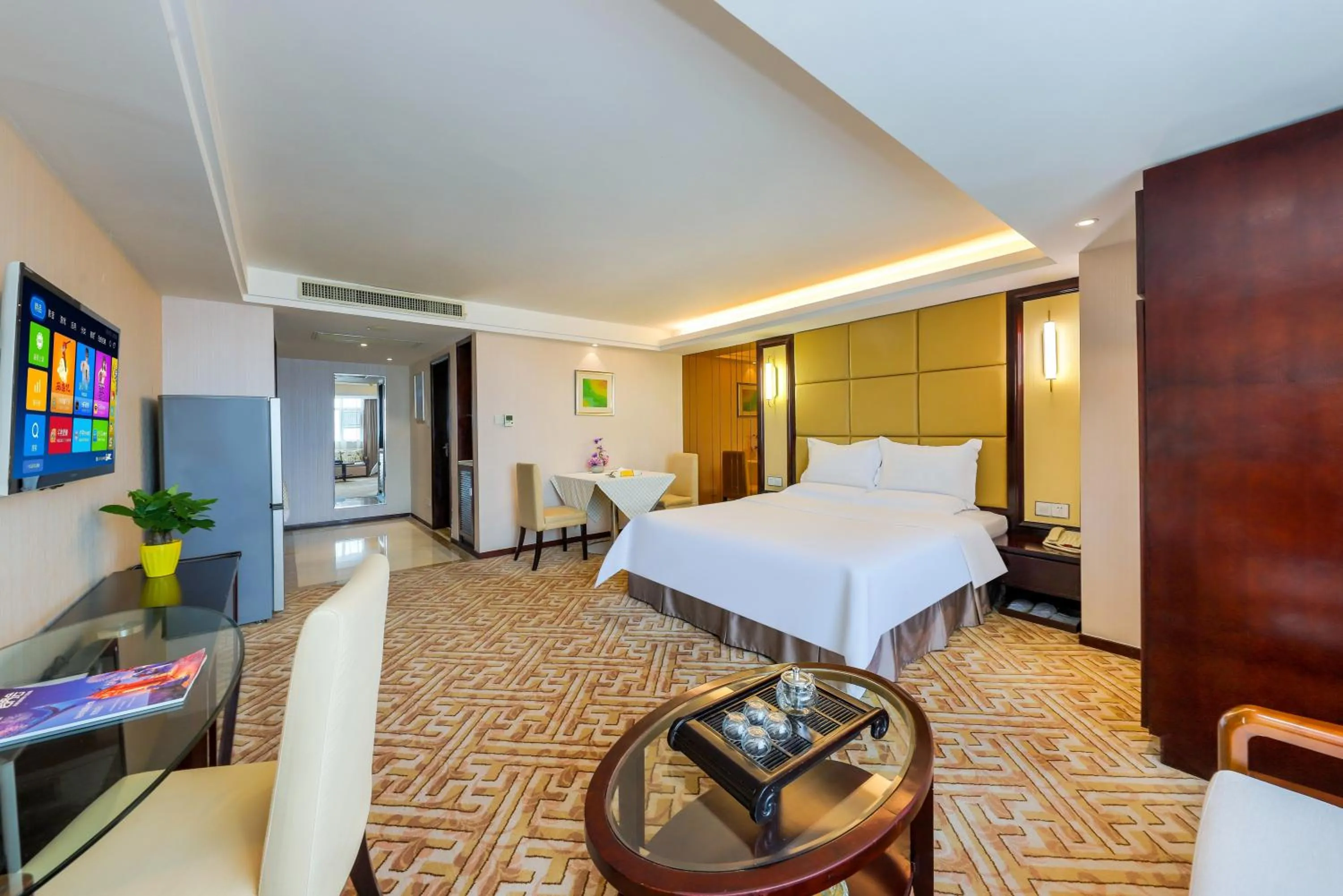 Bed in Zhengzhou Yuehai Hotel