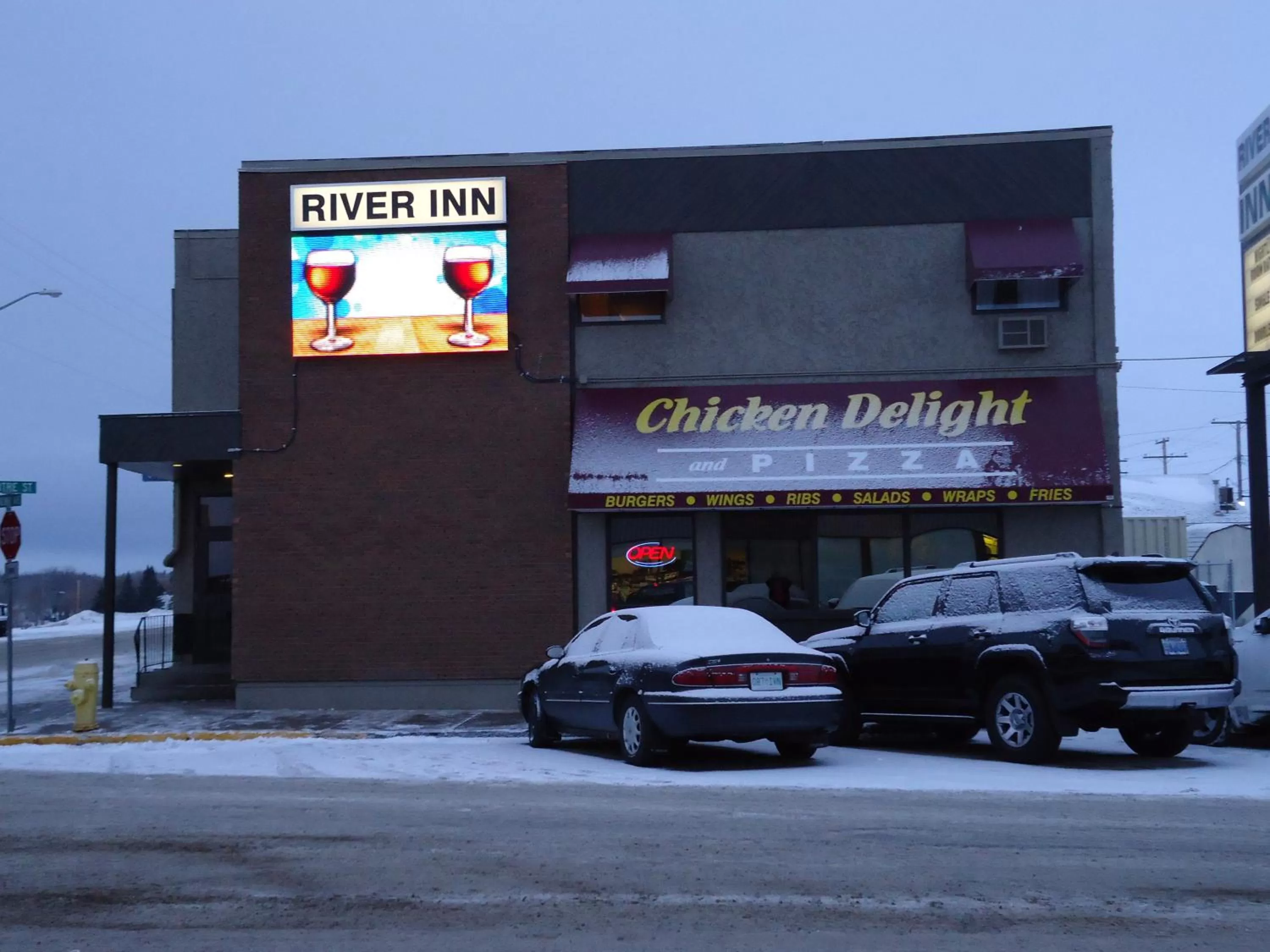 Property building in River Inn