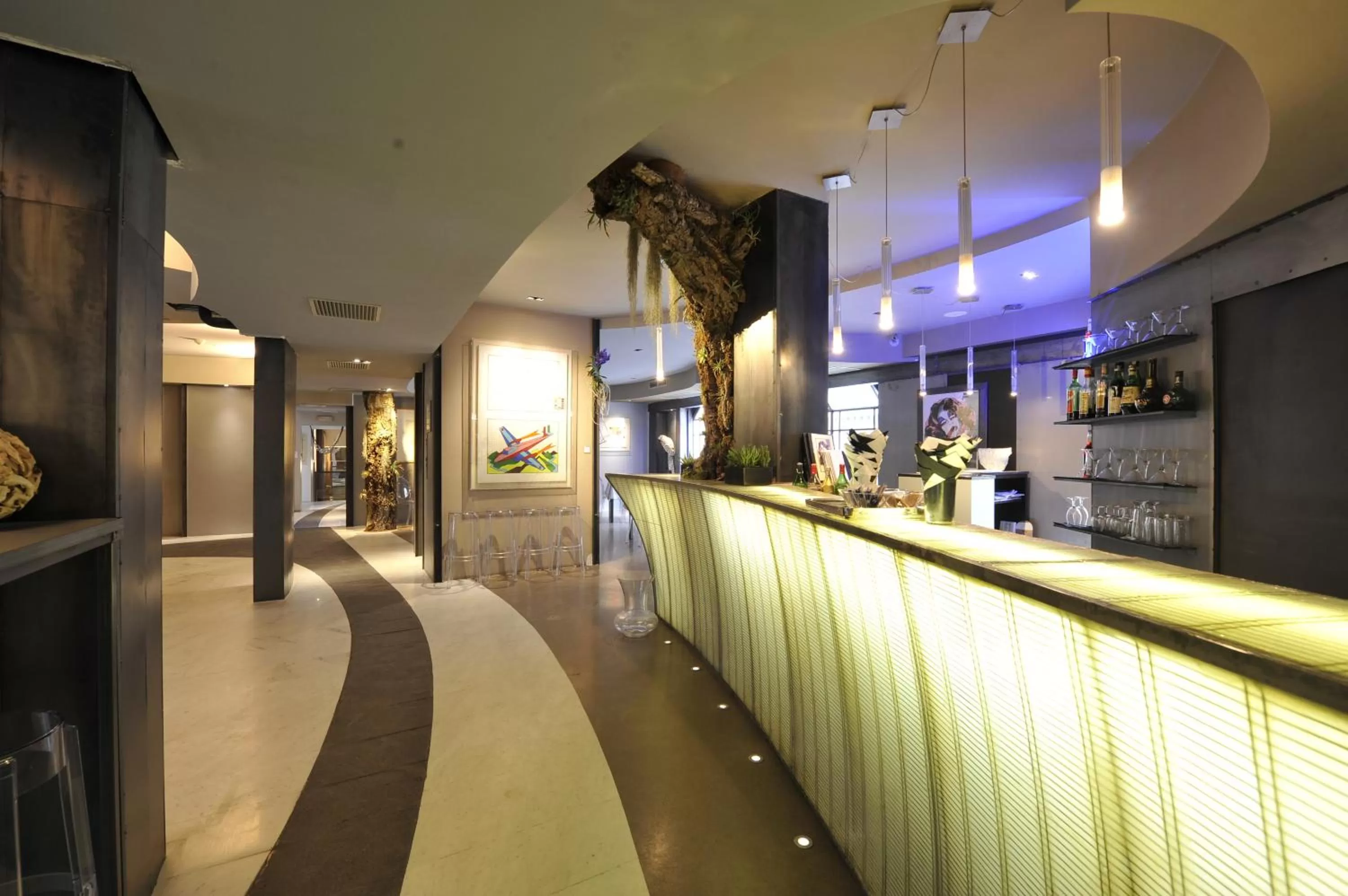 Lounge or bar in Art Hotel Boston