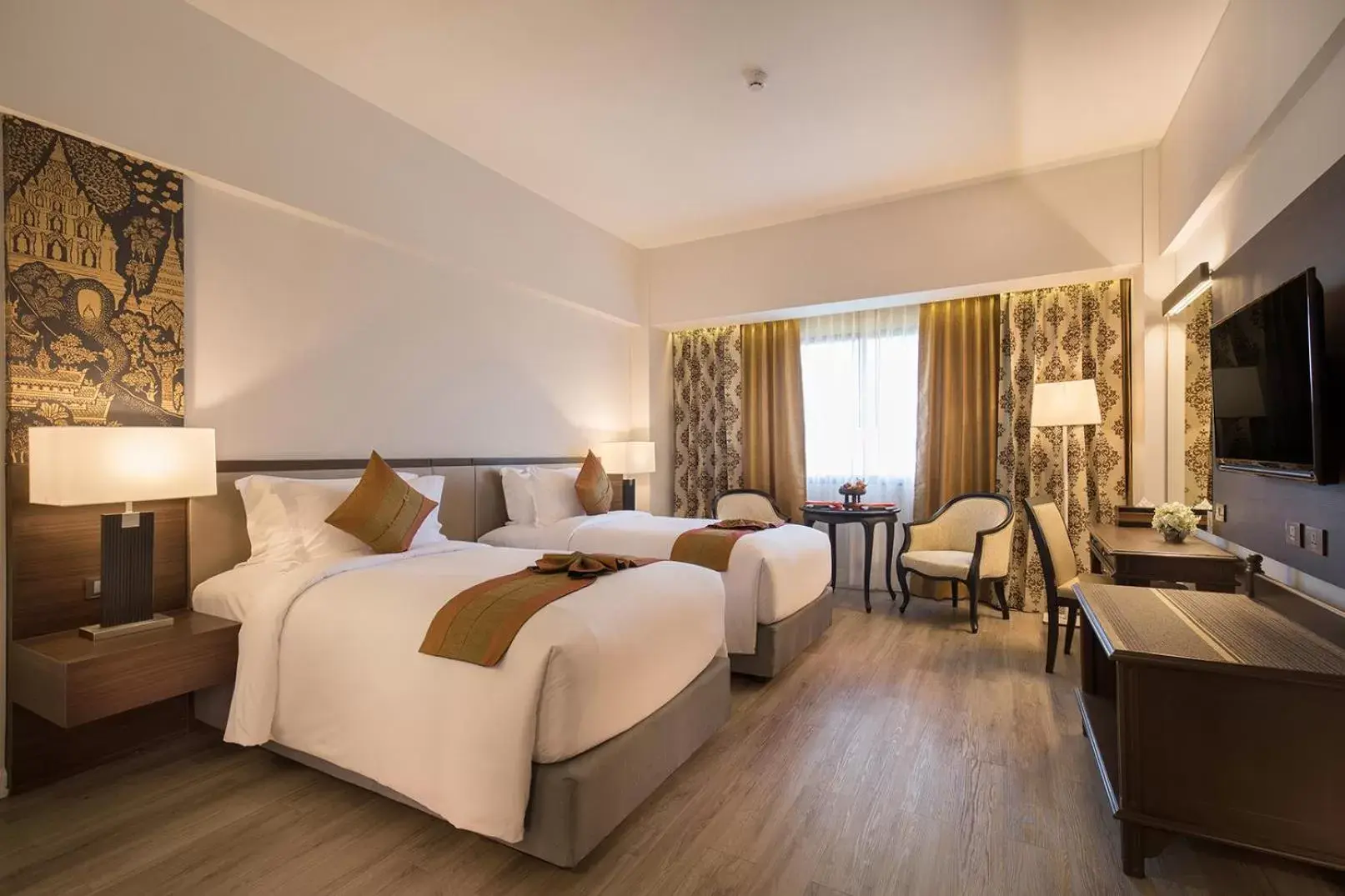 Deluxe Twin Room in The Heritage Chiang Rai Hotel and Convention Deluxe Twin Room in The Heritage Chiang Rai Hotel and Convention