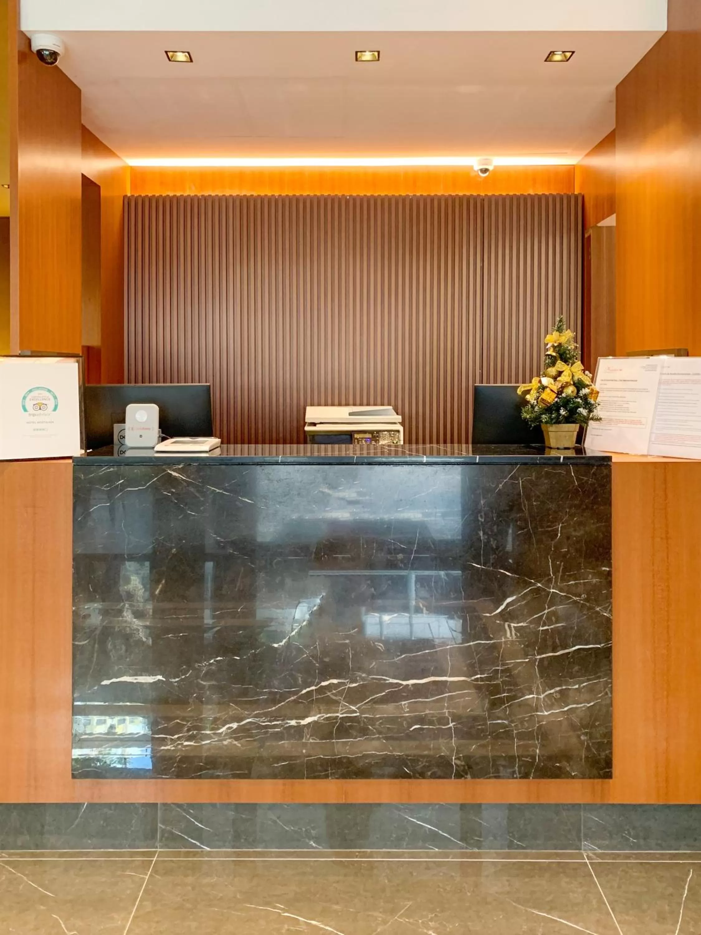 Lobby or reception in Nostalgia Hotel