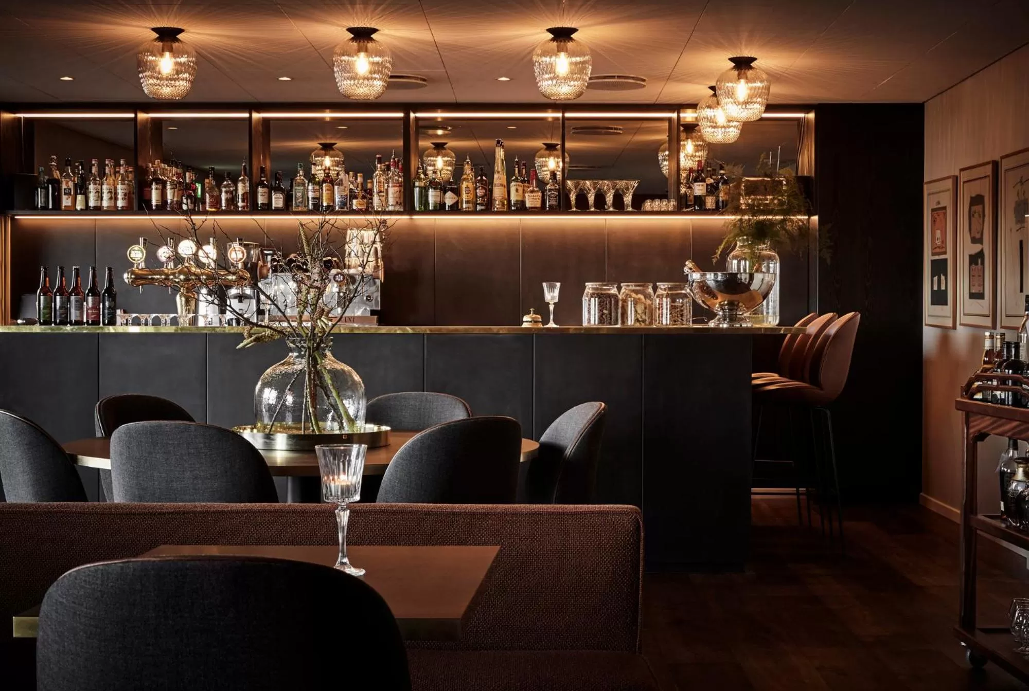 Lounge or bar in Comwell Kongebrogaarden