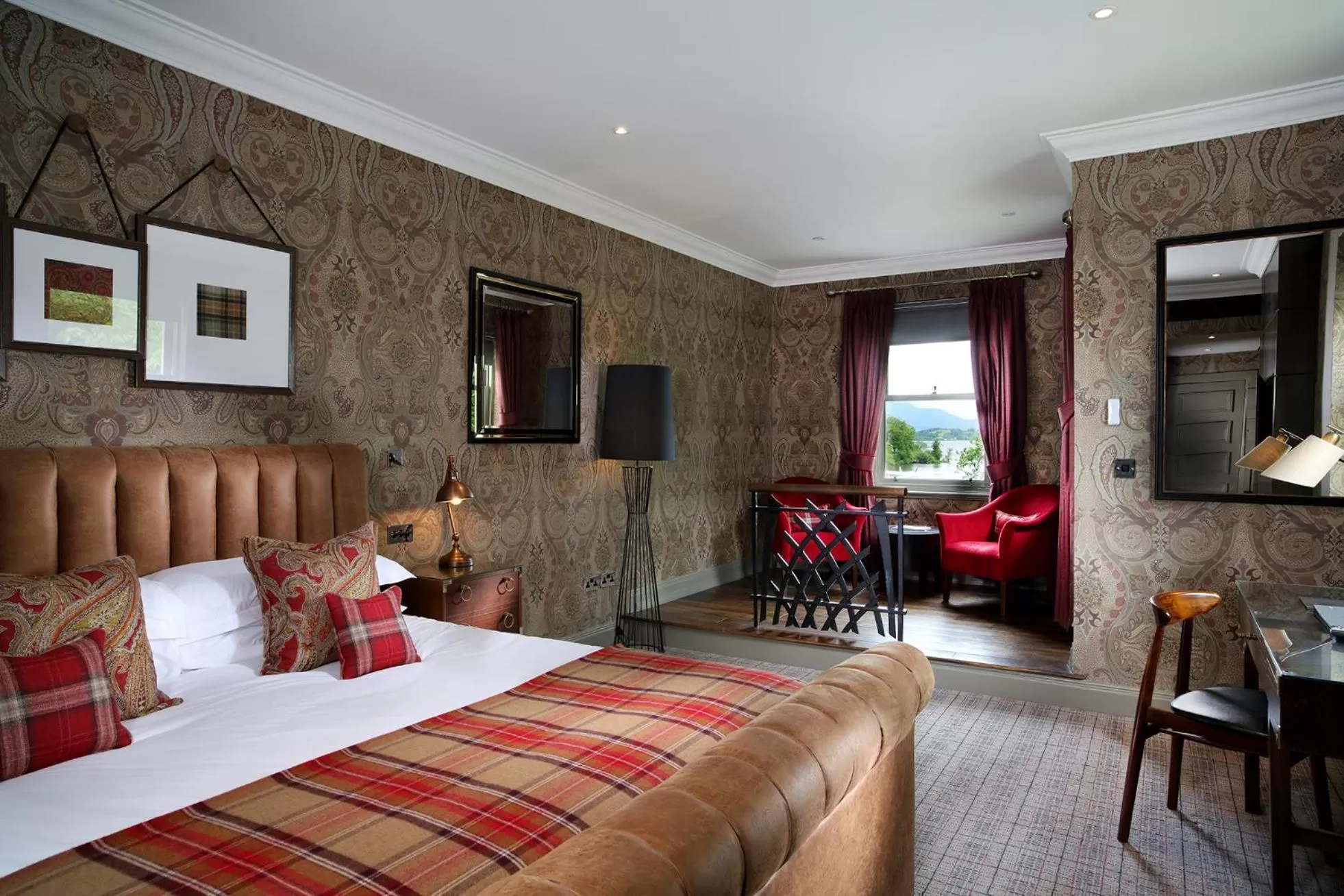 Junior Suite with Garden View in Cameron House on Loch Lomond