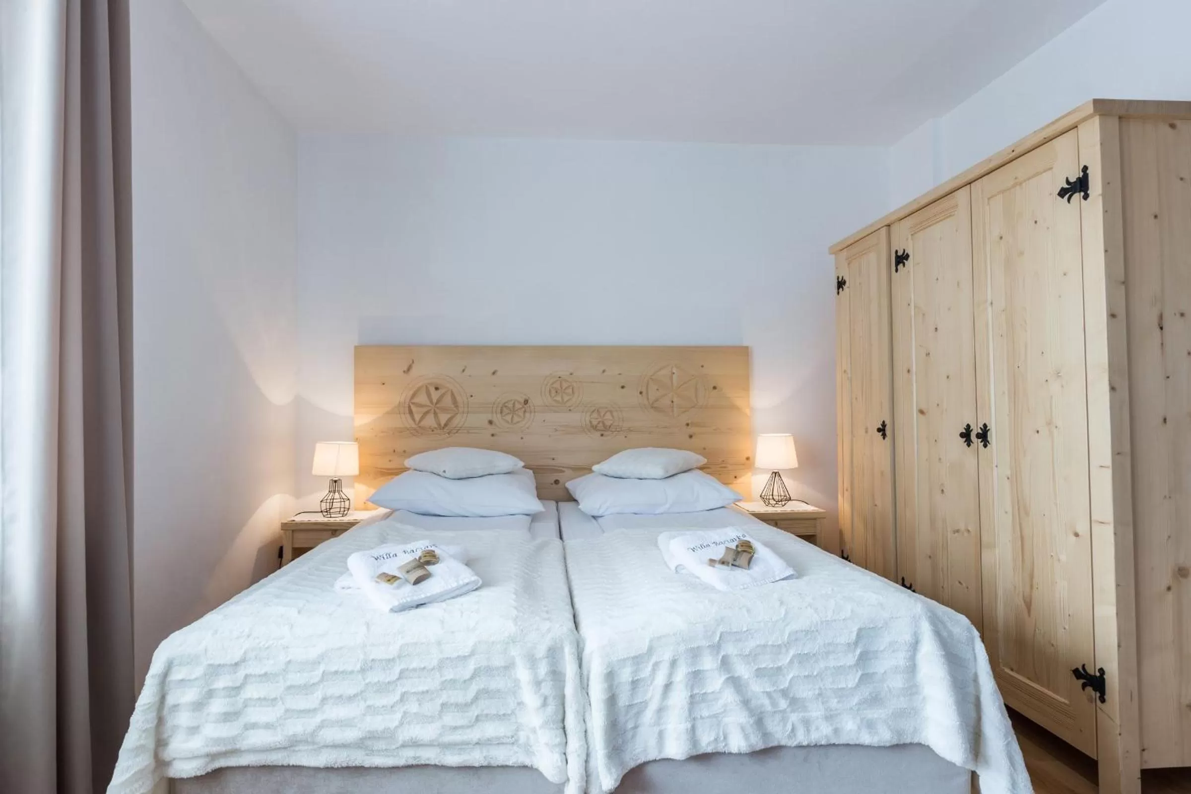 Photo of the whole room, Bed in Willa Baciarka