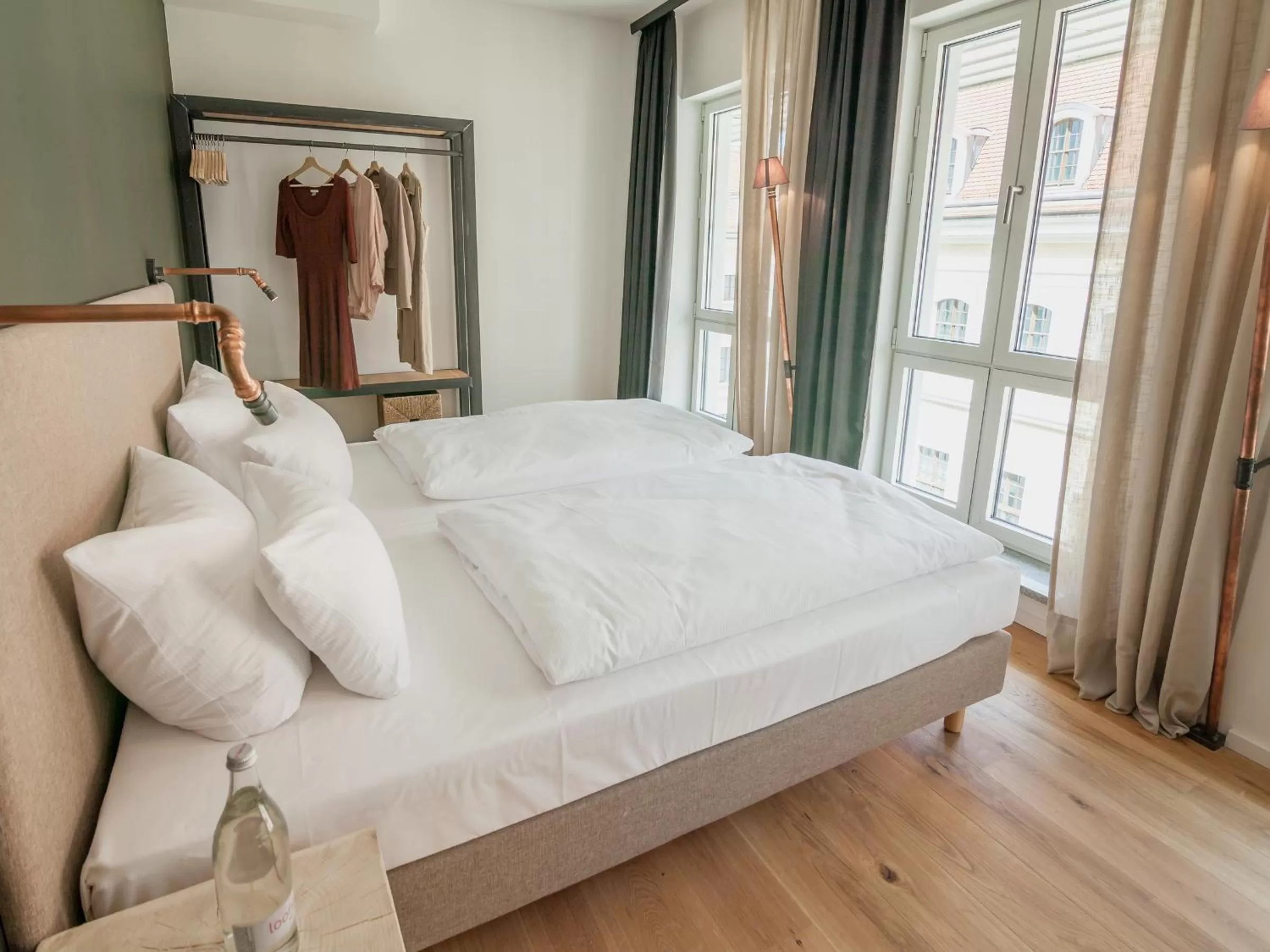 Bed in Felix Suiten am Zwinger