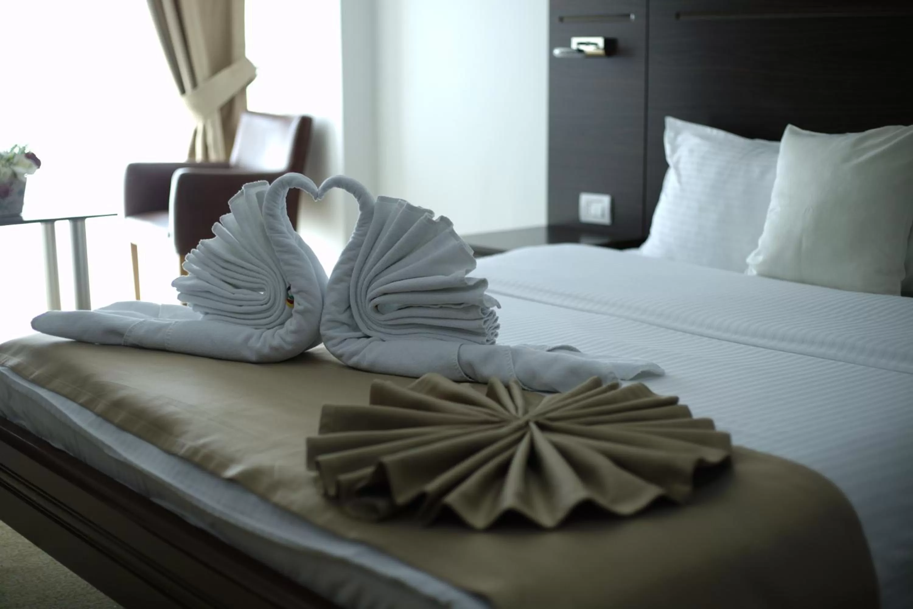 Bed in Arabella Hotel