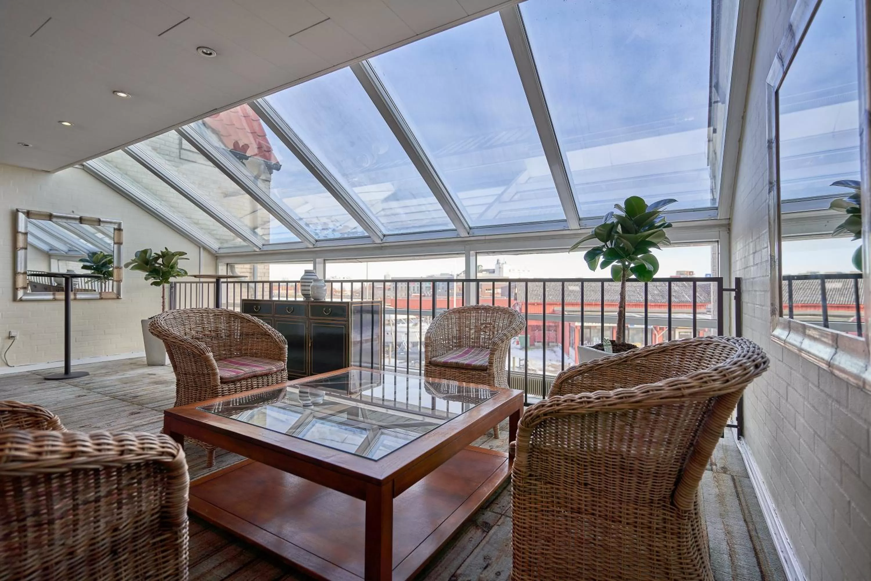 Seating area in Zleep Hotel Køge