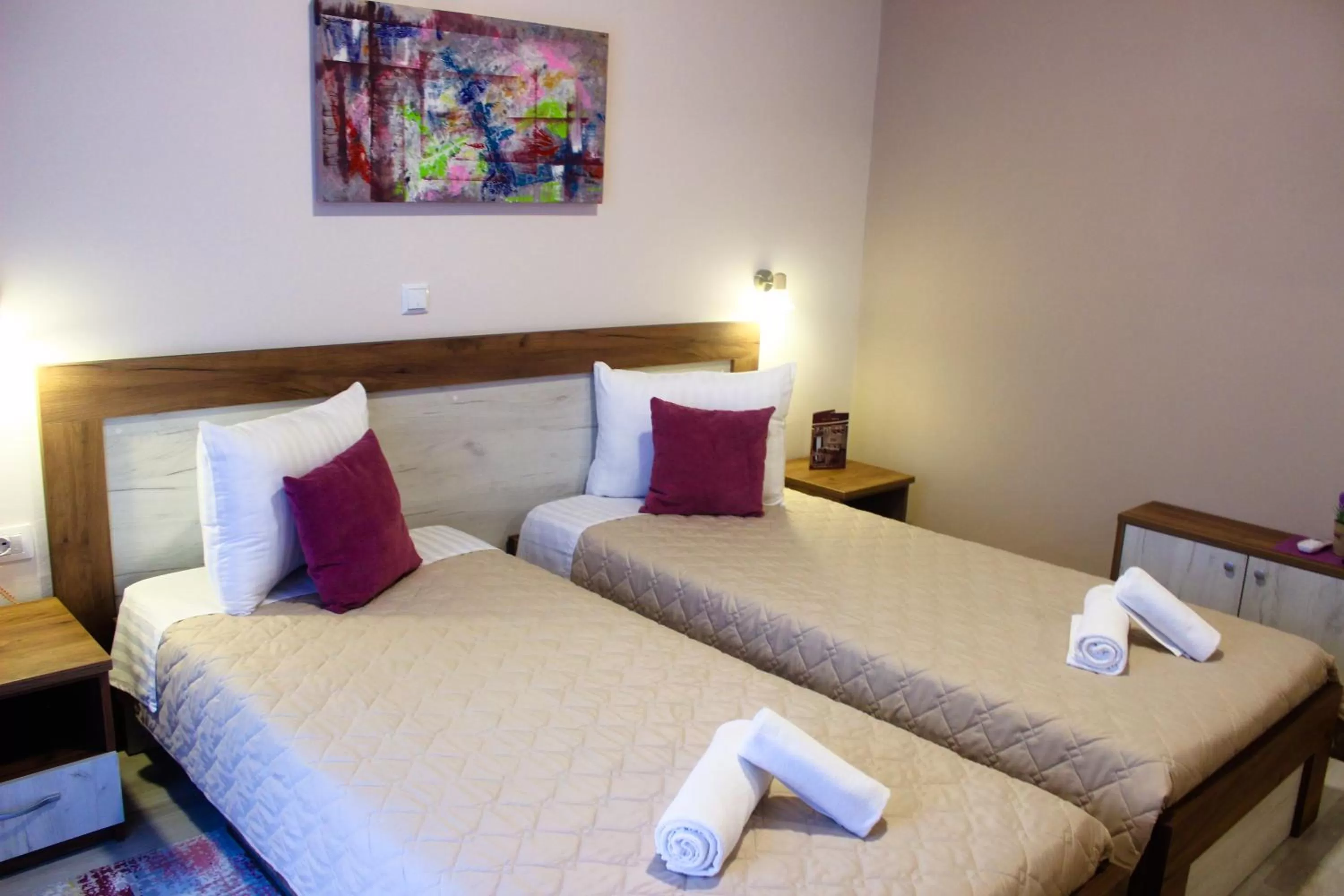 Bed in Boulevard Apartments