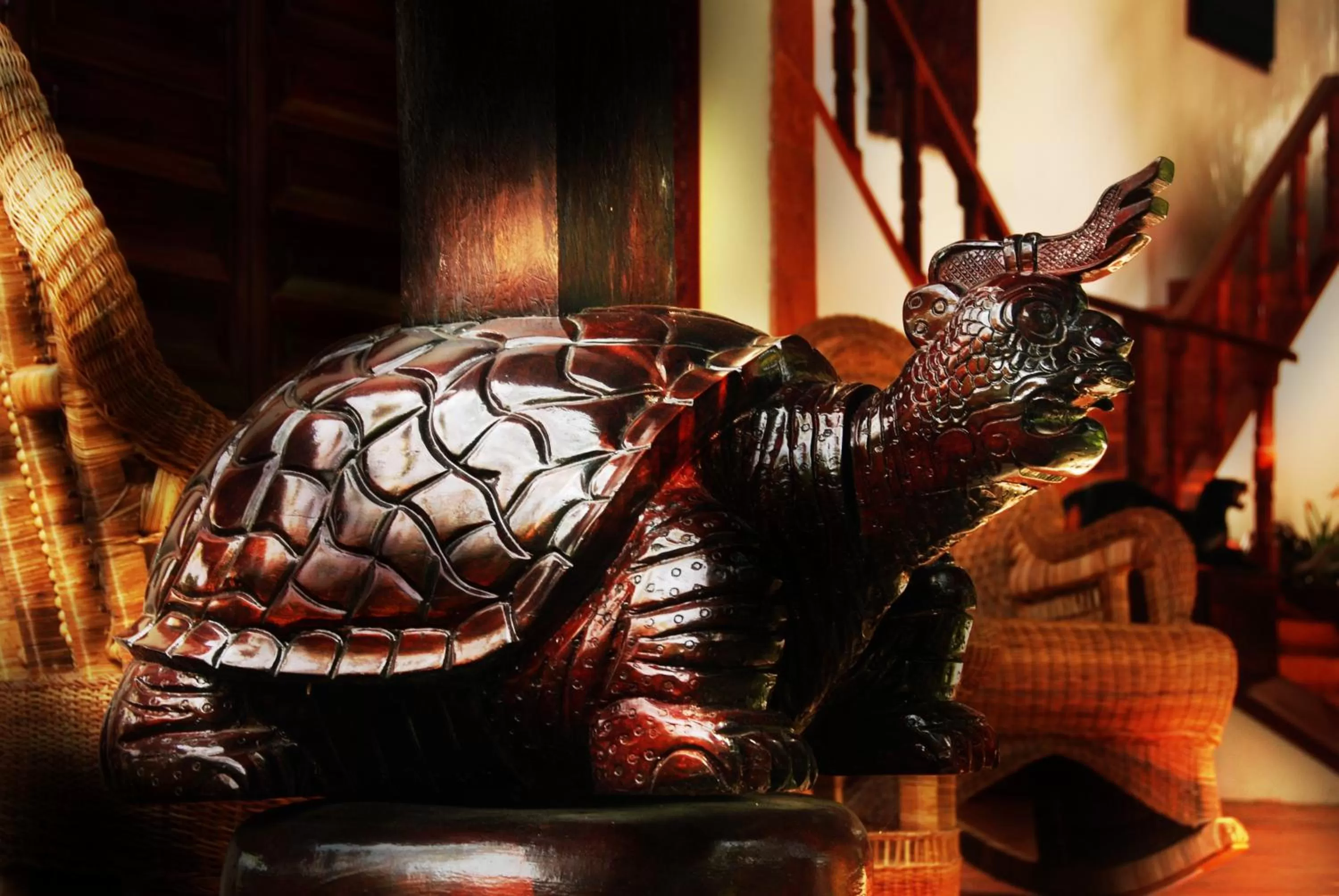 Patio in Hotel Boutique Quinta Chanabnal