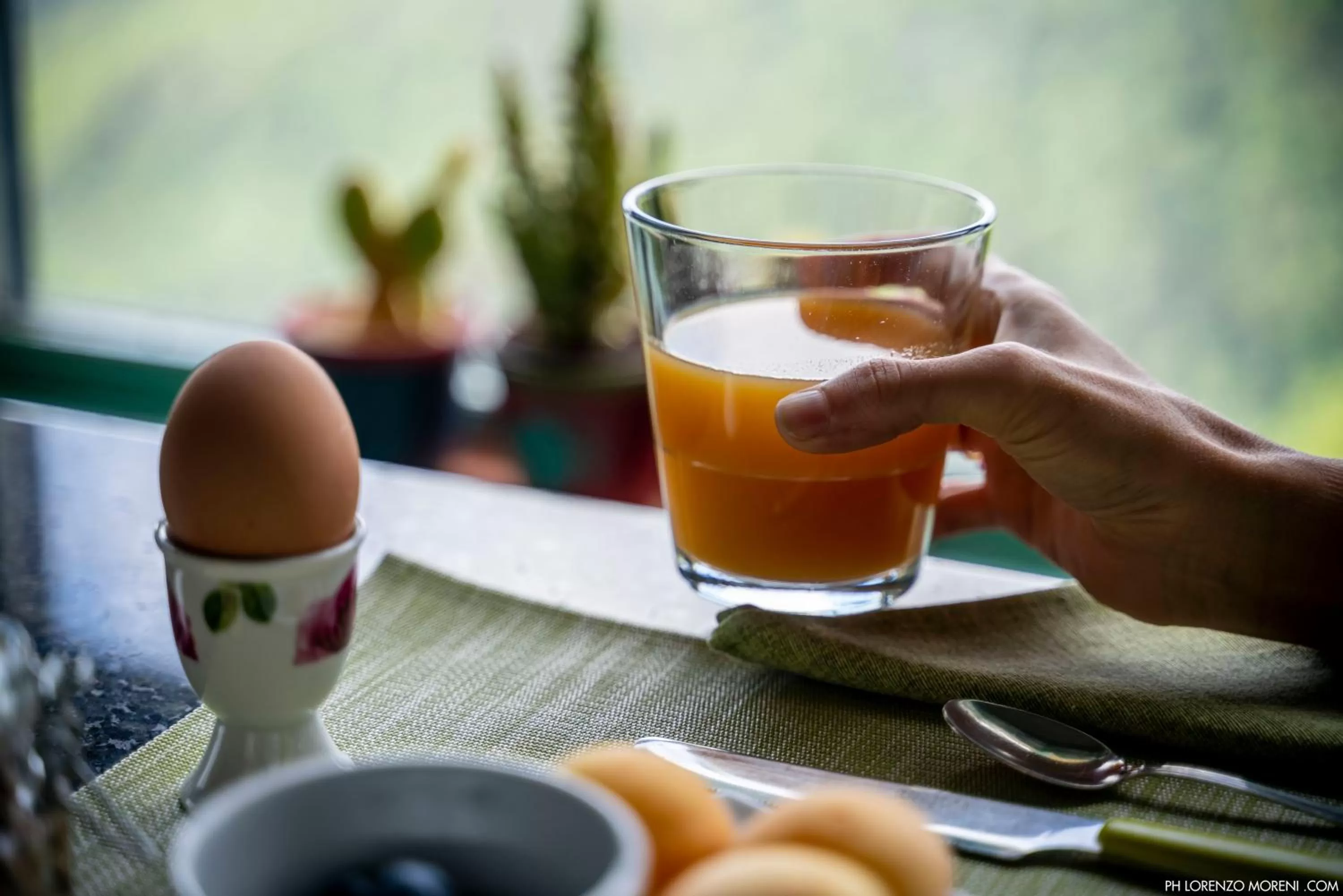 Continental breakfast in Hotel Colonne