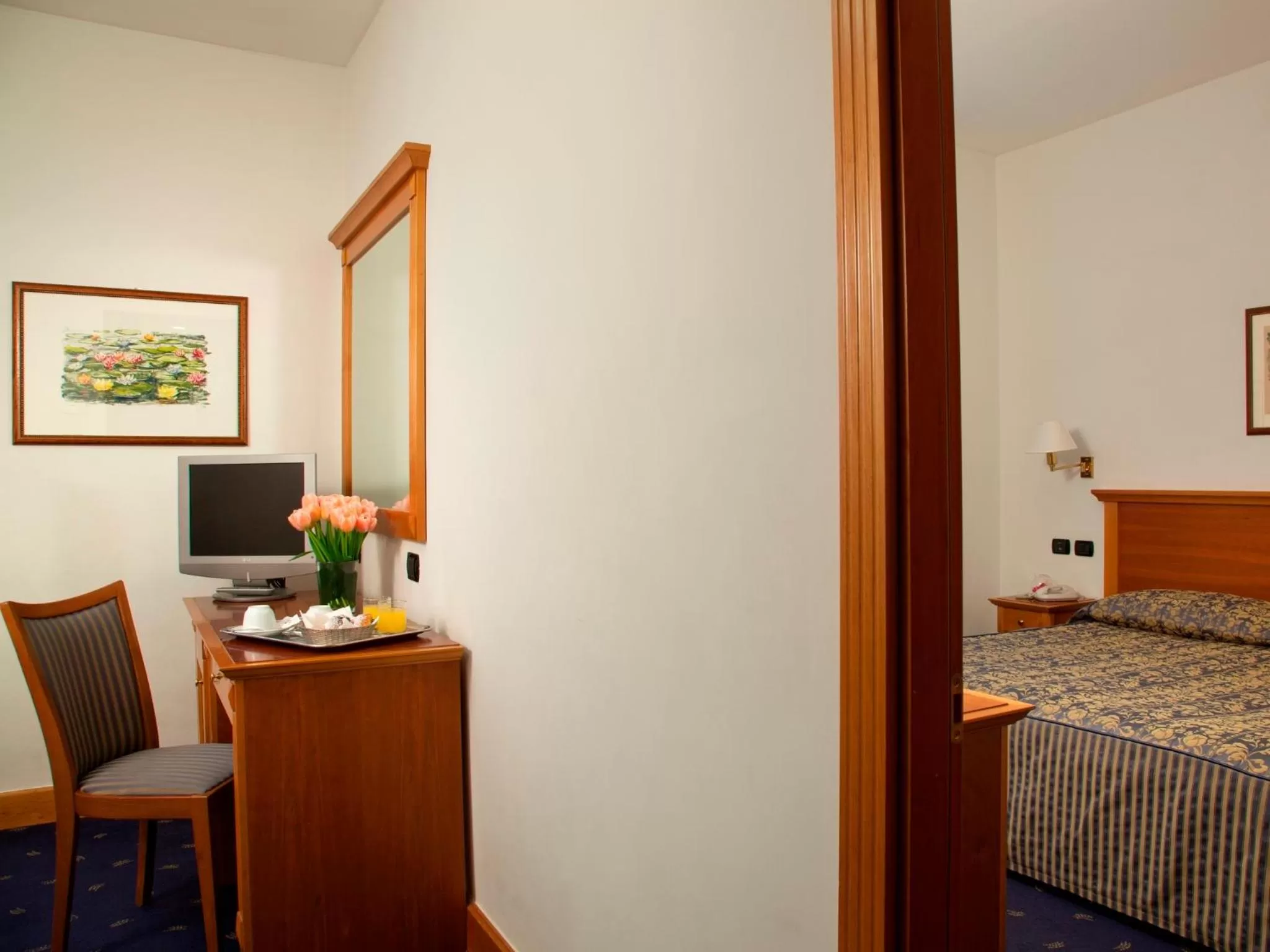 Bed in Hotel Diplomatic