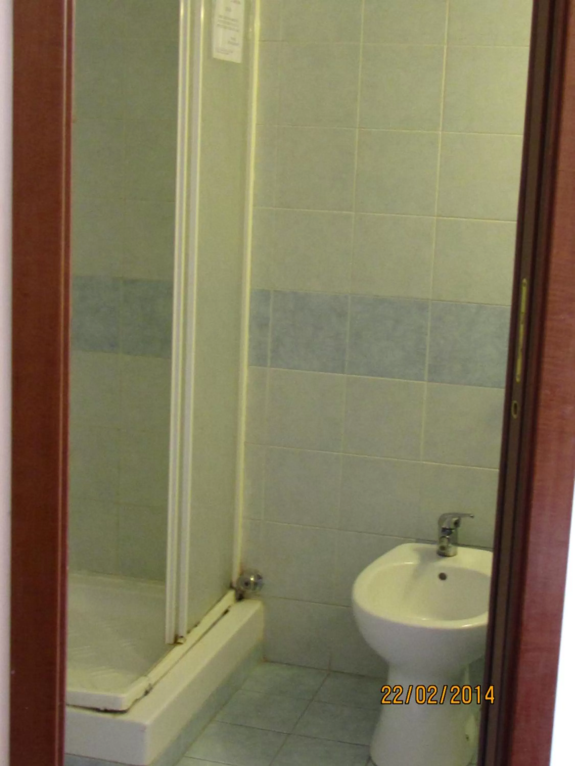 Bathroom in Hotel Gambara