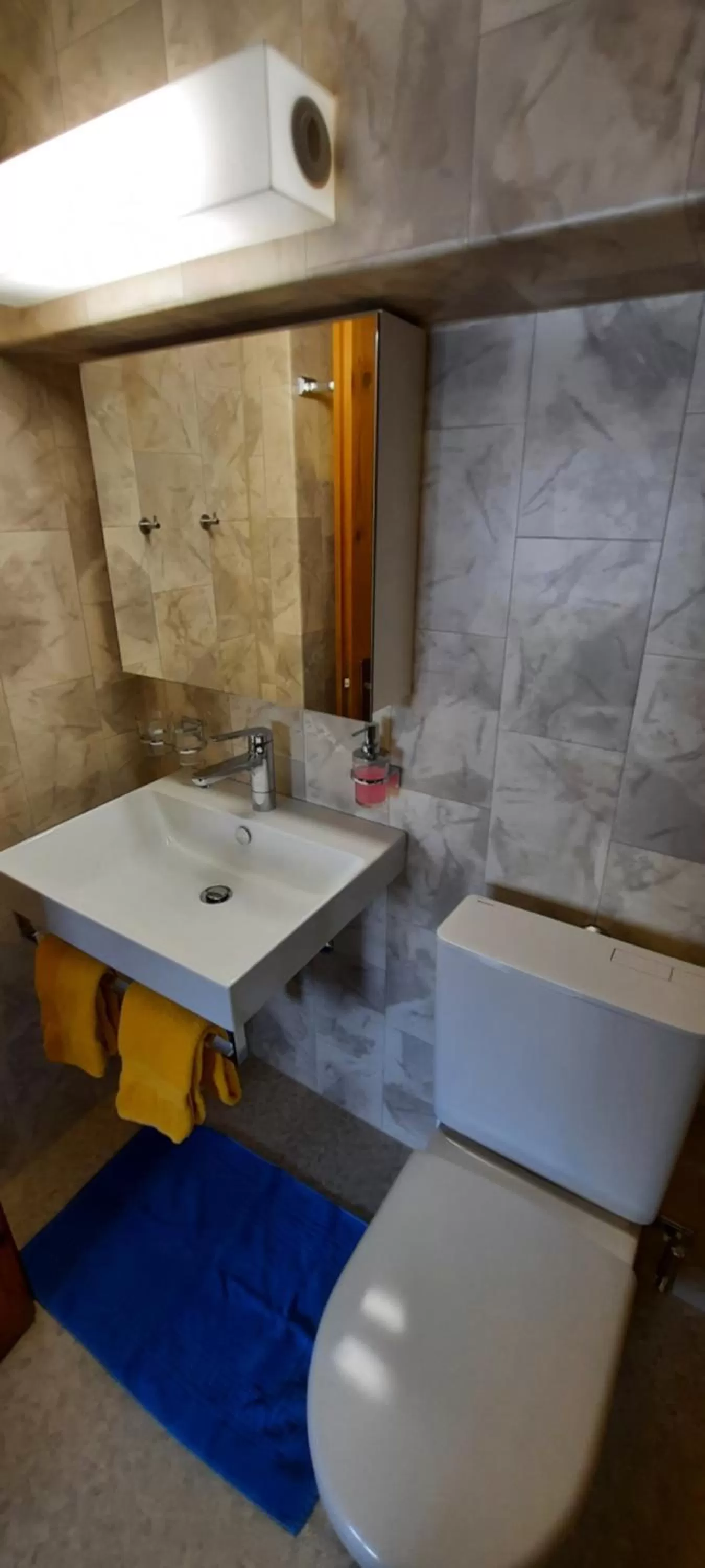 Bathroom in Garni Alpenrose - Grusaida