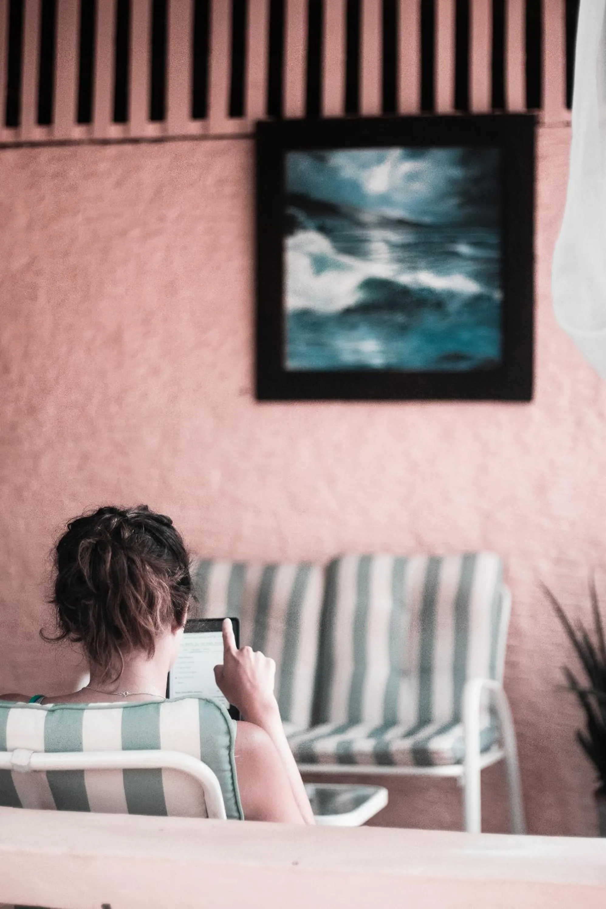 Patio in Oasis Balili Heritage Lodge