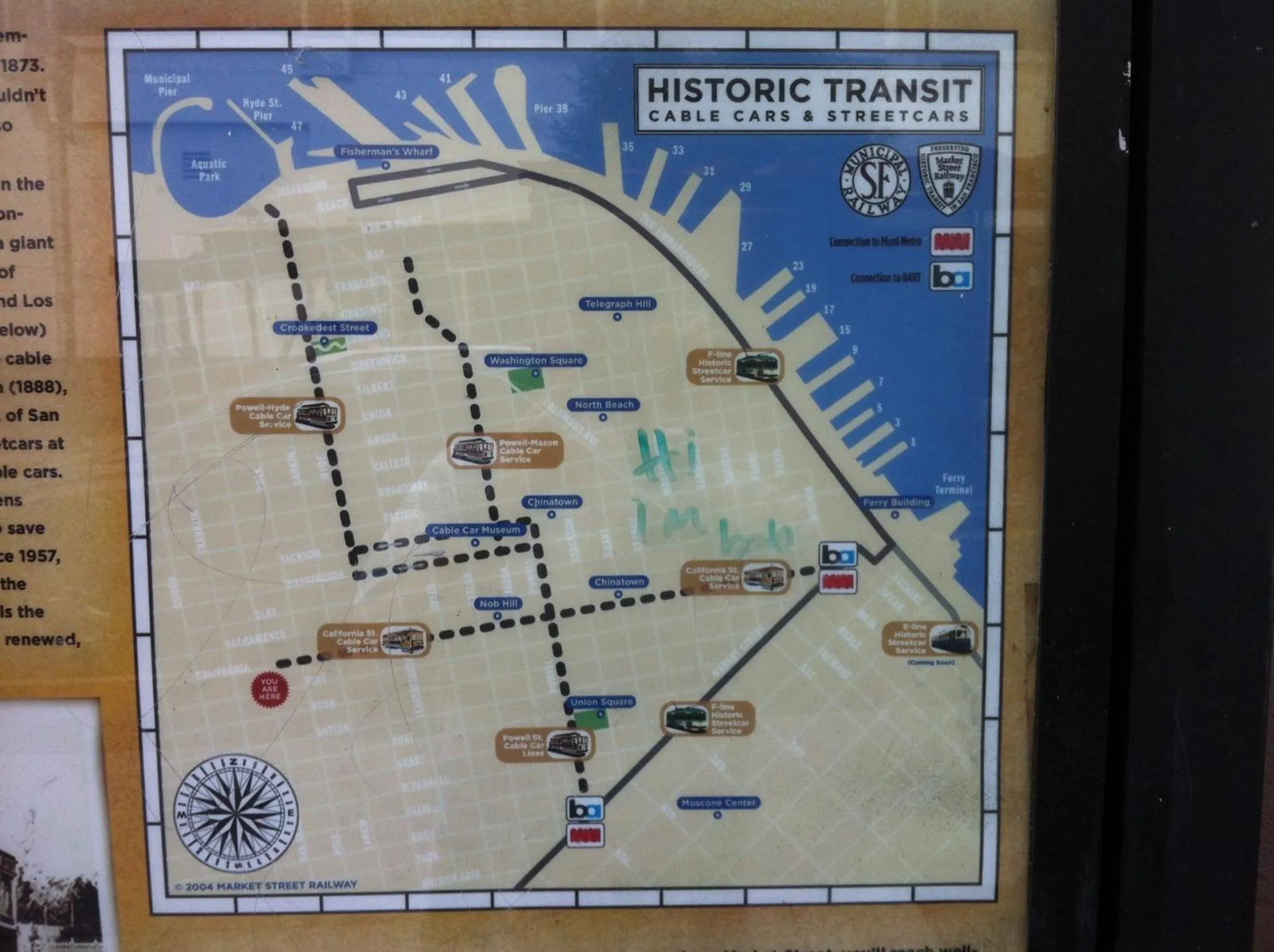 Nearby landmark in Cable Car Hotel