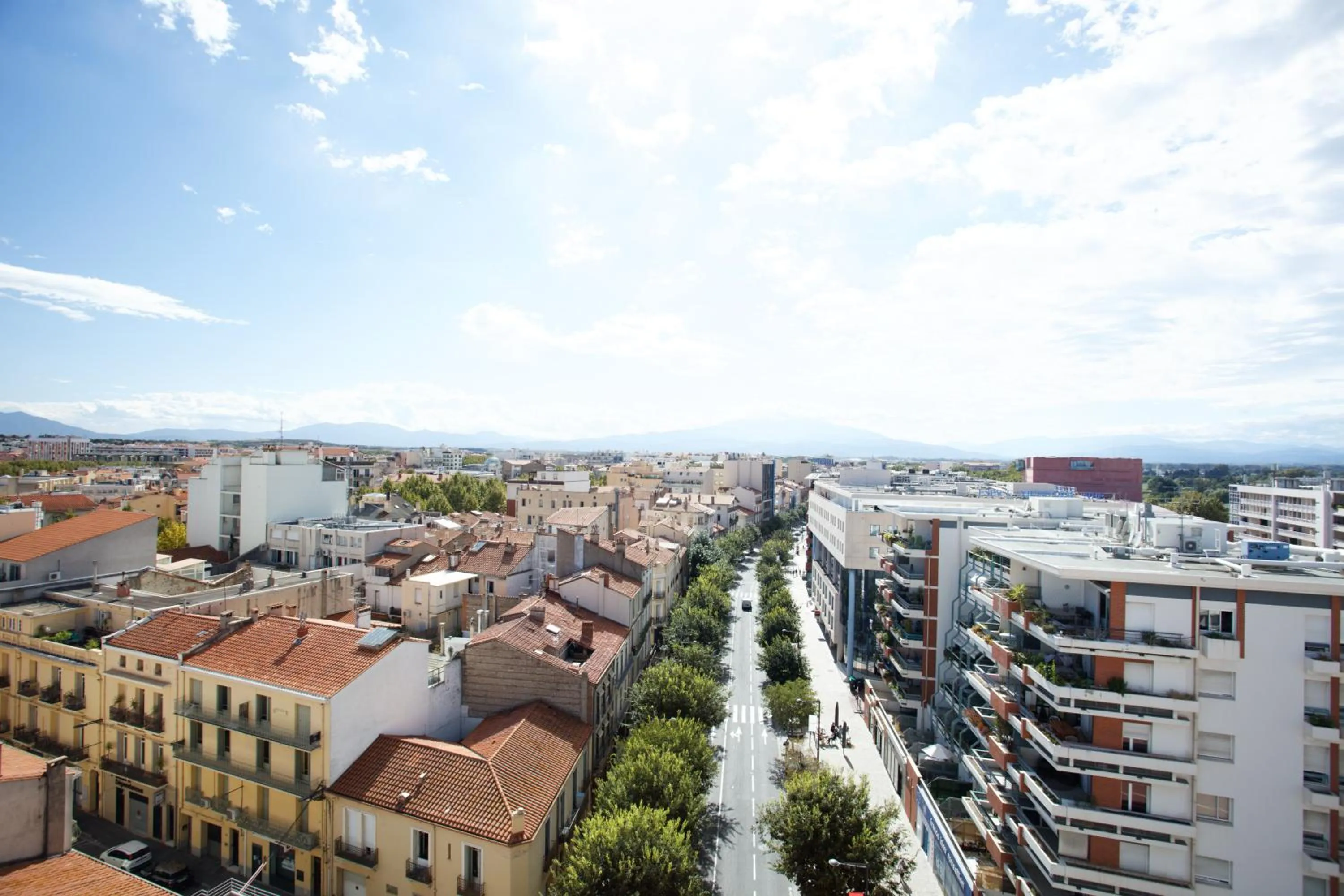 Bird's eye view in Appart-Hôtel Mer & Golf City Perpignan Centre