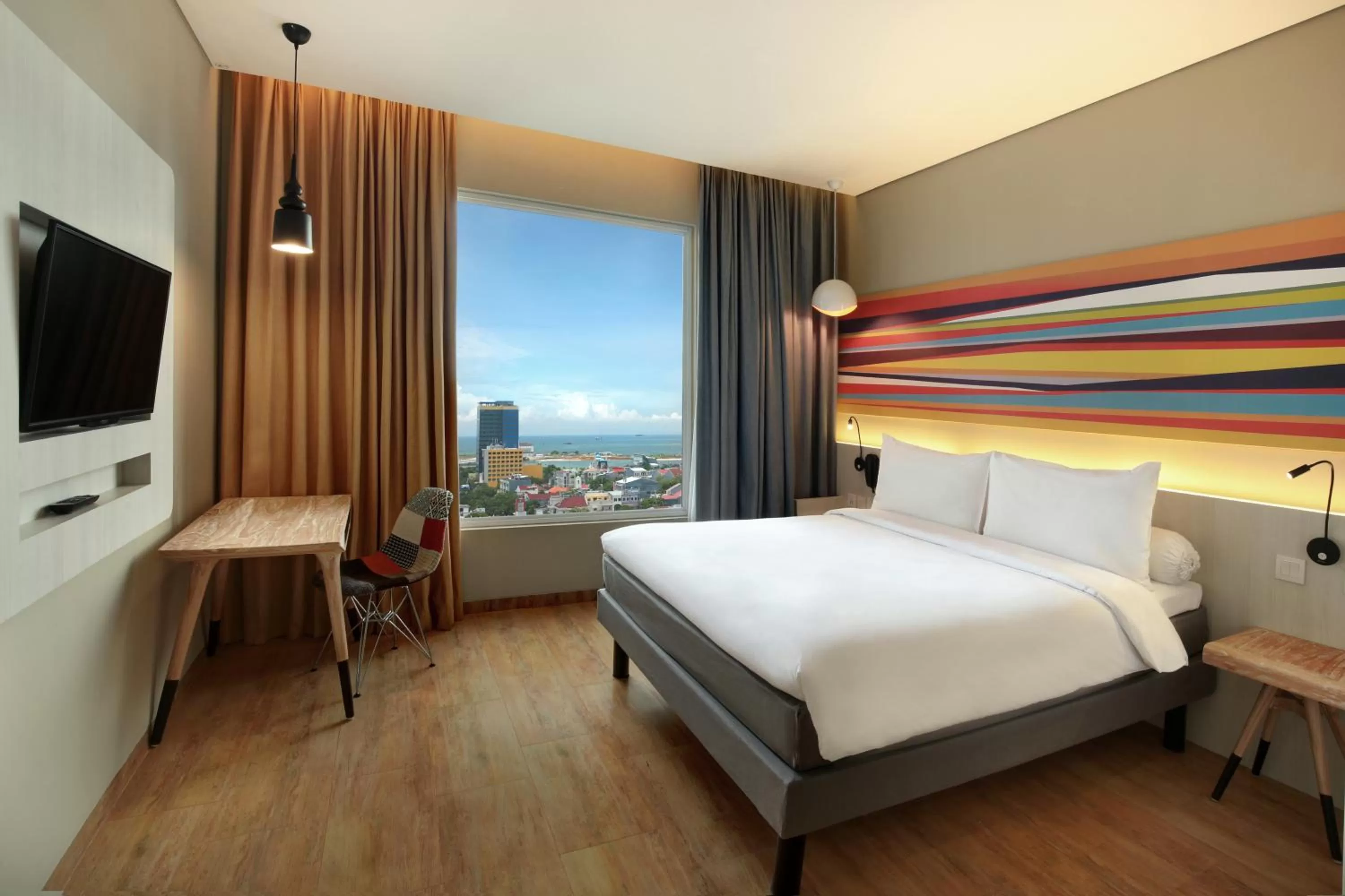 Bed in Ibis Styles Makassar Sam Ratulangi