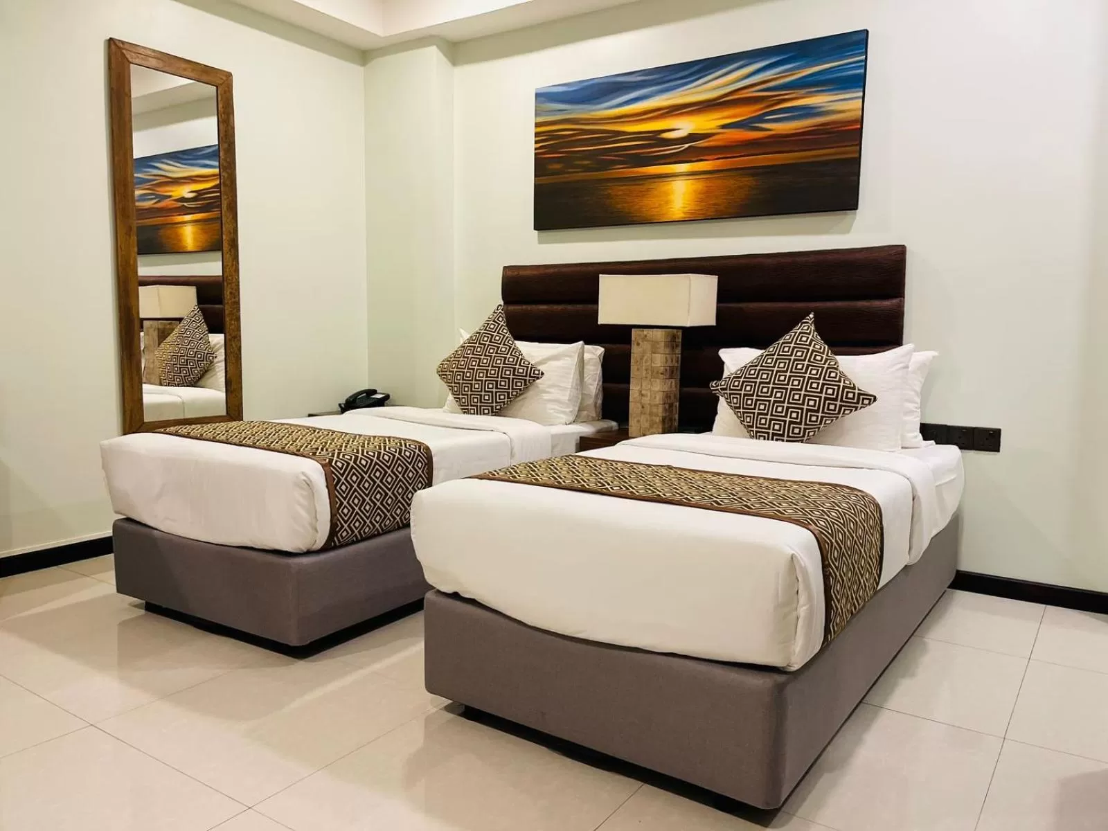 Bed in The Somerset Hotel