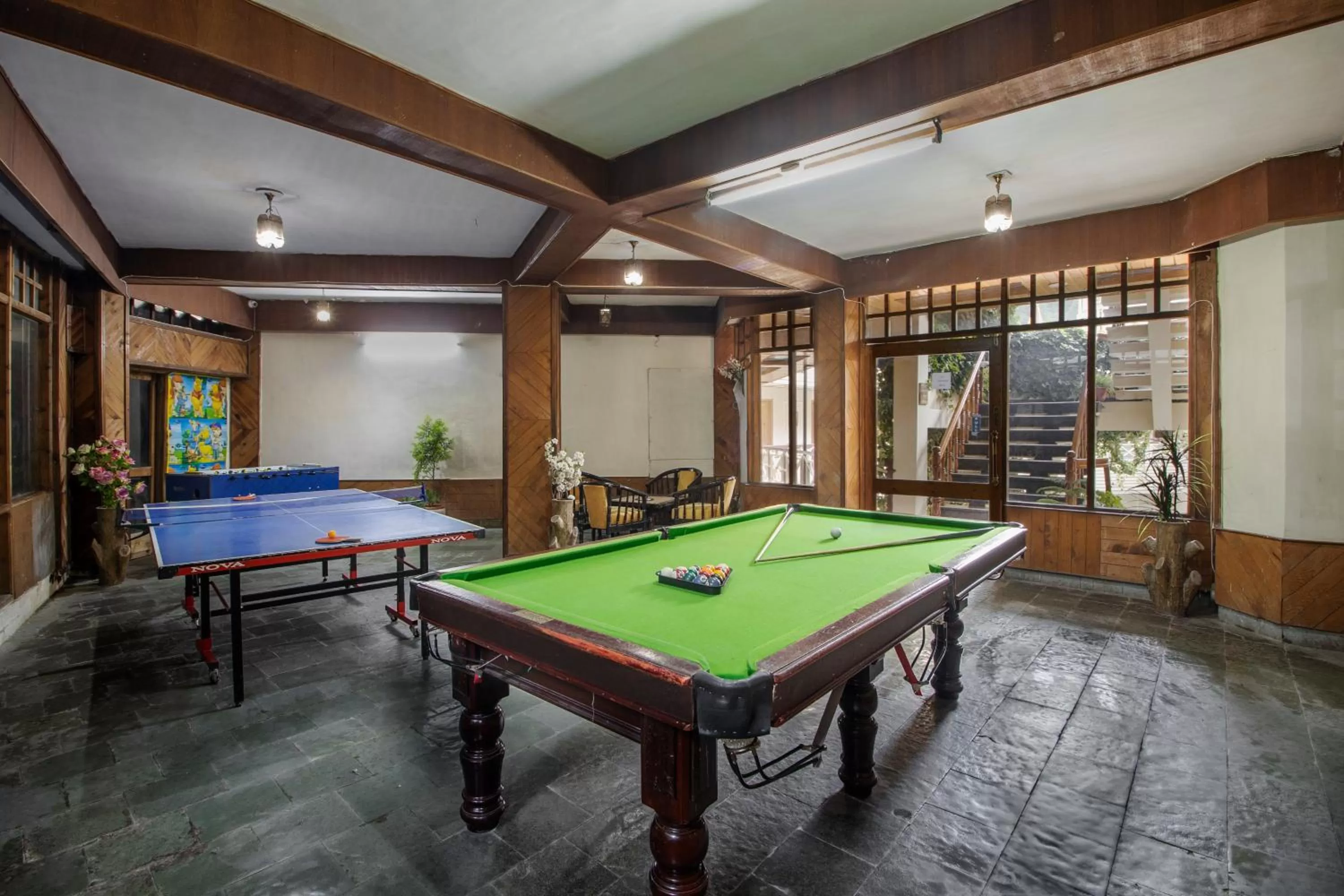 Billiards in Snow Valley Resorts & Spa Manali