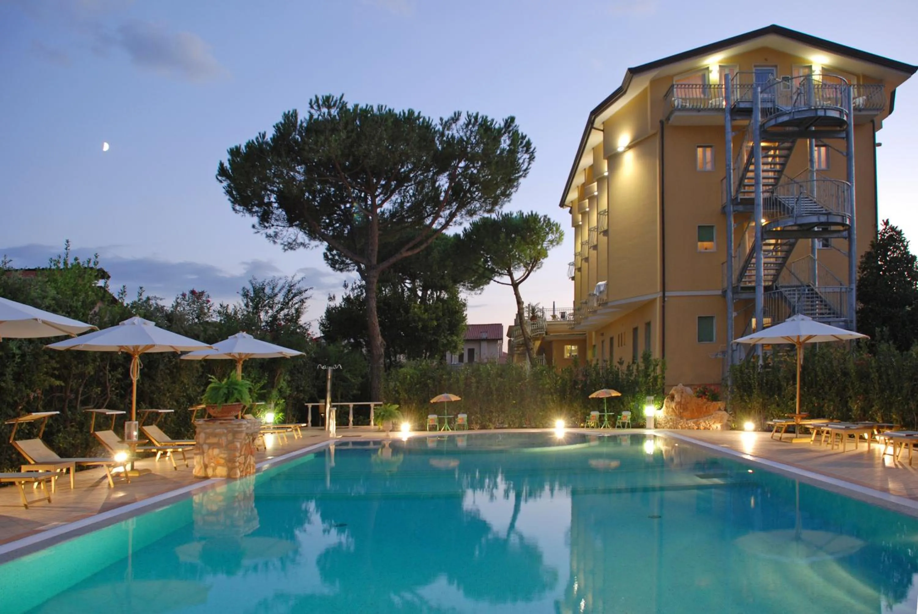 Property building in Hotel Villa Tiziana