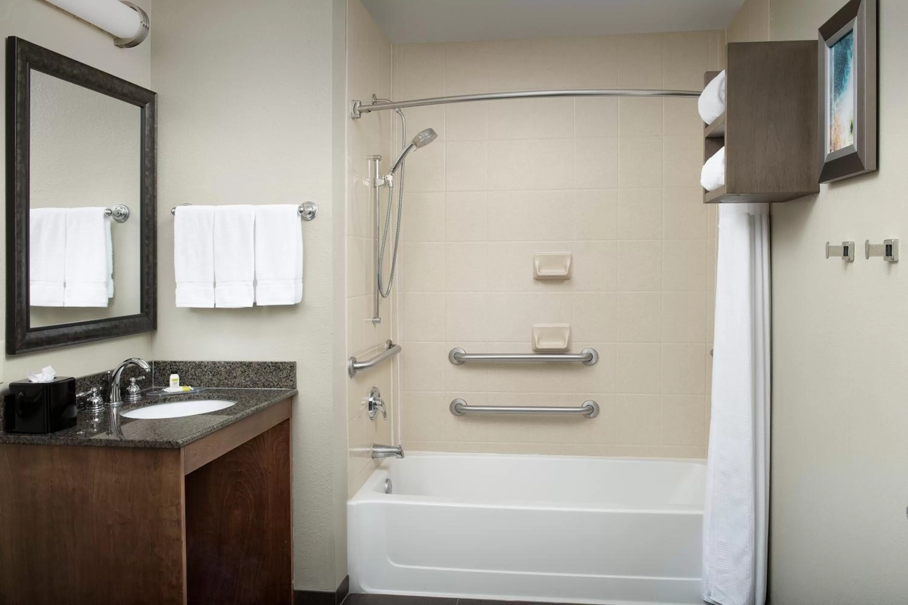 King Room with Roll In Shower - Disability Access/Non-Smoking in Staybridge Suites Greenville I-85 Woodruff Road, an IHG Hotel