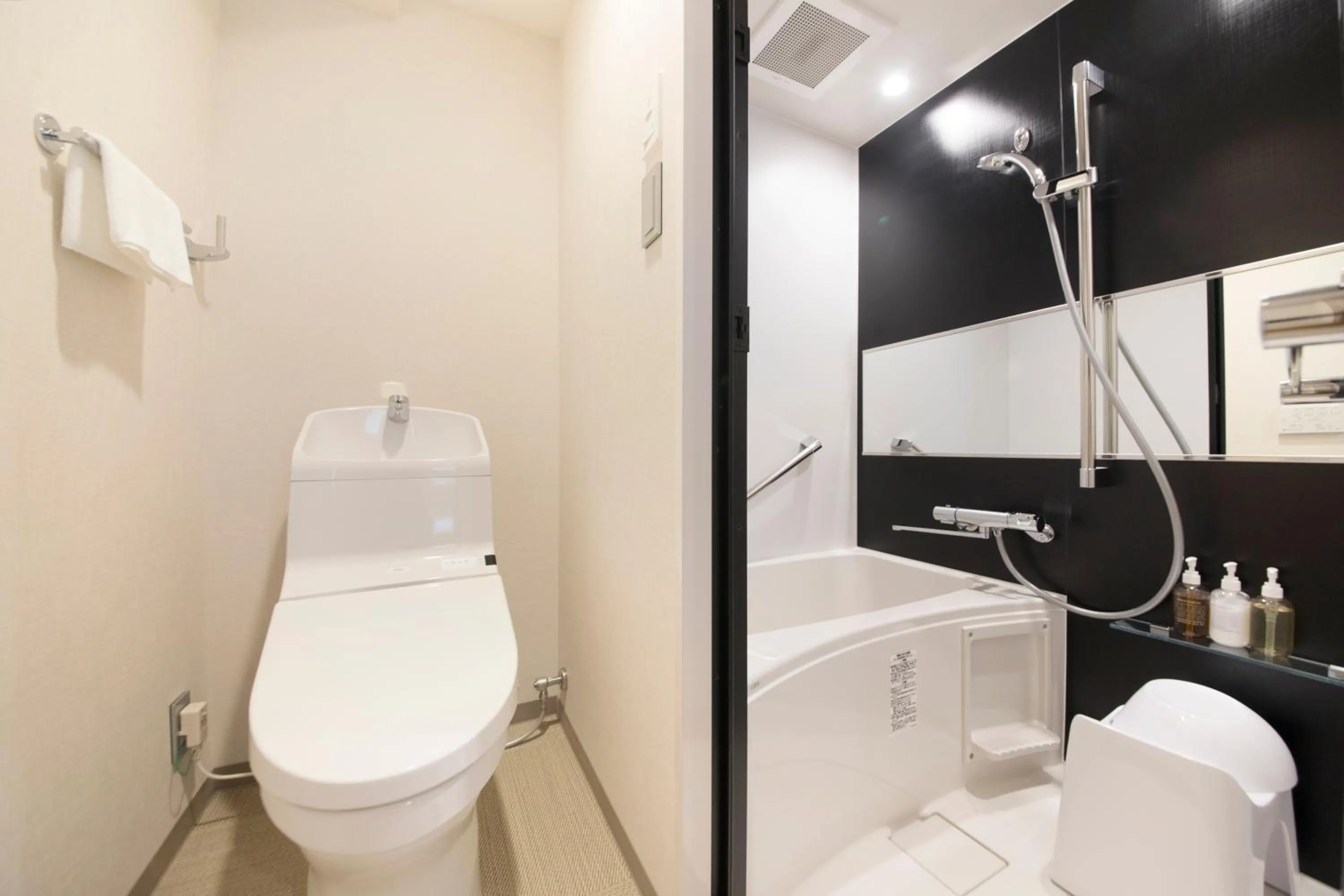 Bathroom in S-peria Inn Osaka Hommachi