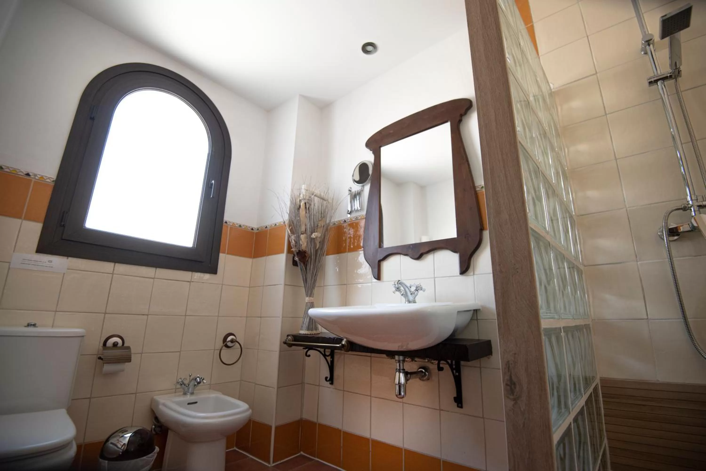 Shower in Hotel Boutique Cerro del Sol Adults only recommended