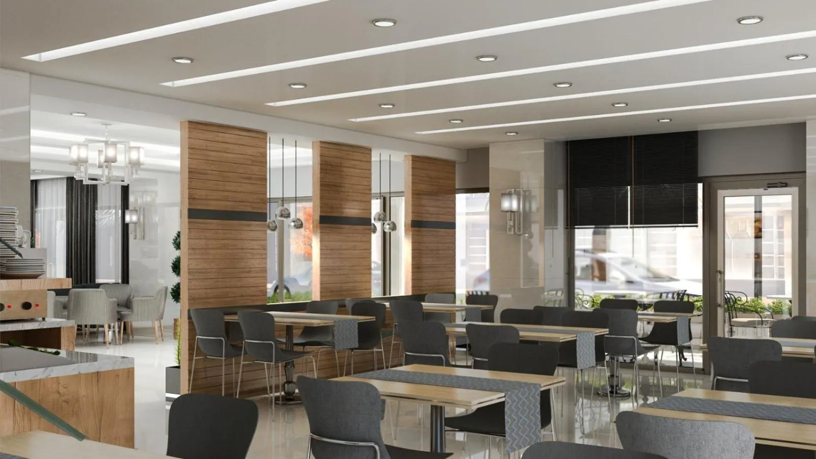 Dining area in Antalya Business Hotel