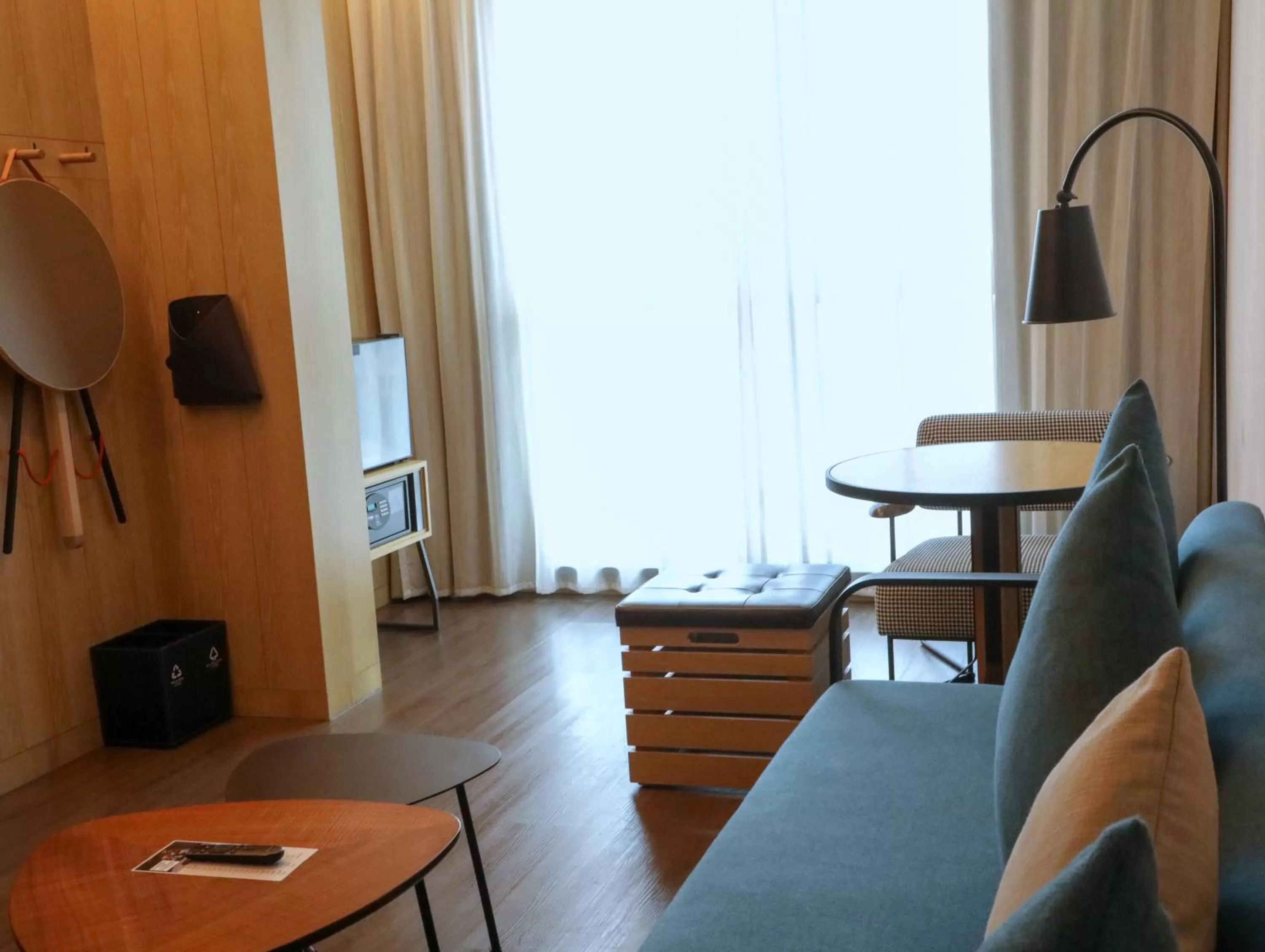 Living room in Moxy Shenzhen North Station