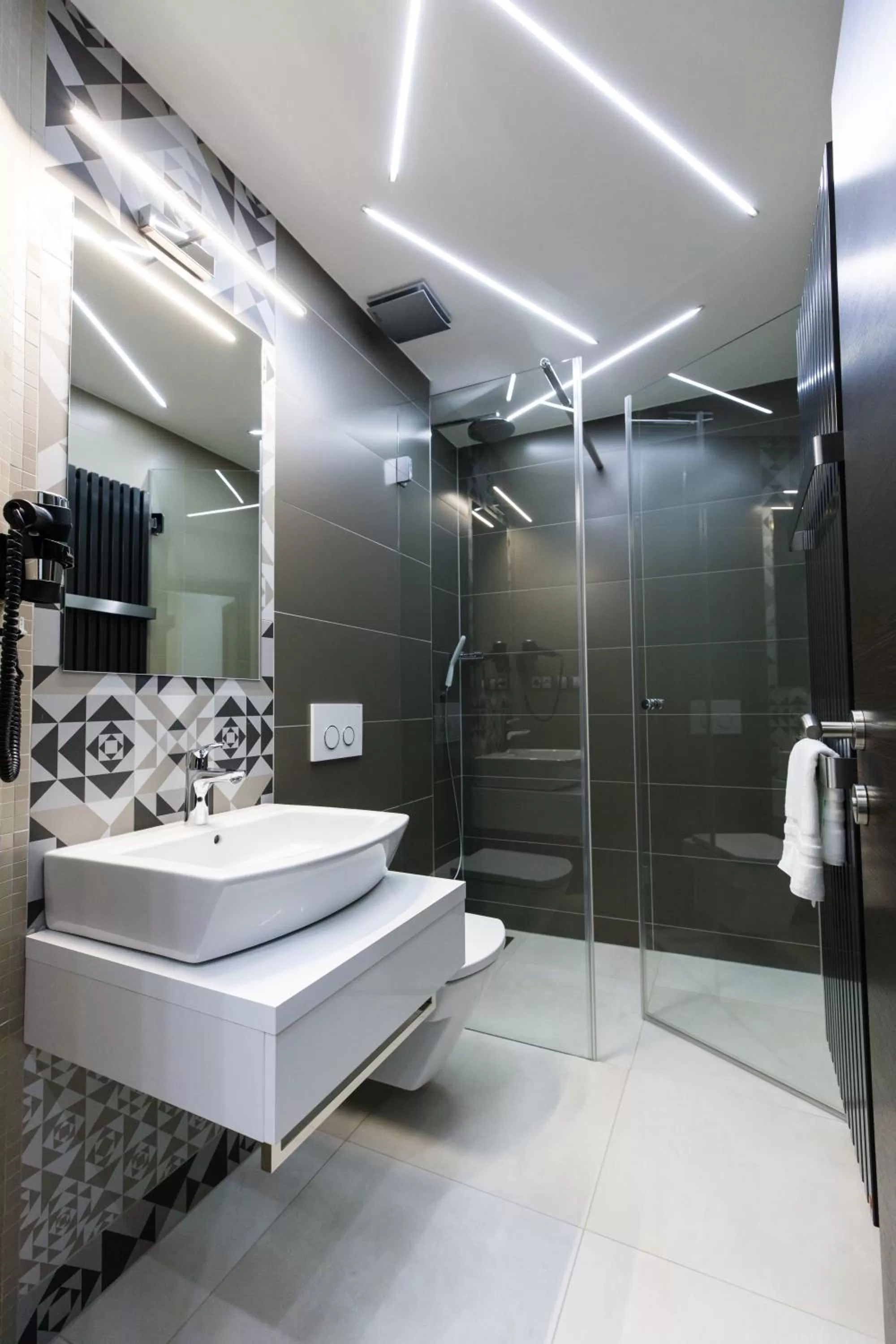 Bathroom in Hotel U Kostela