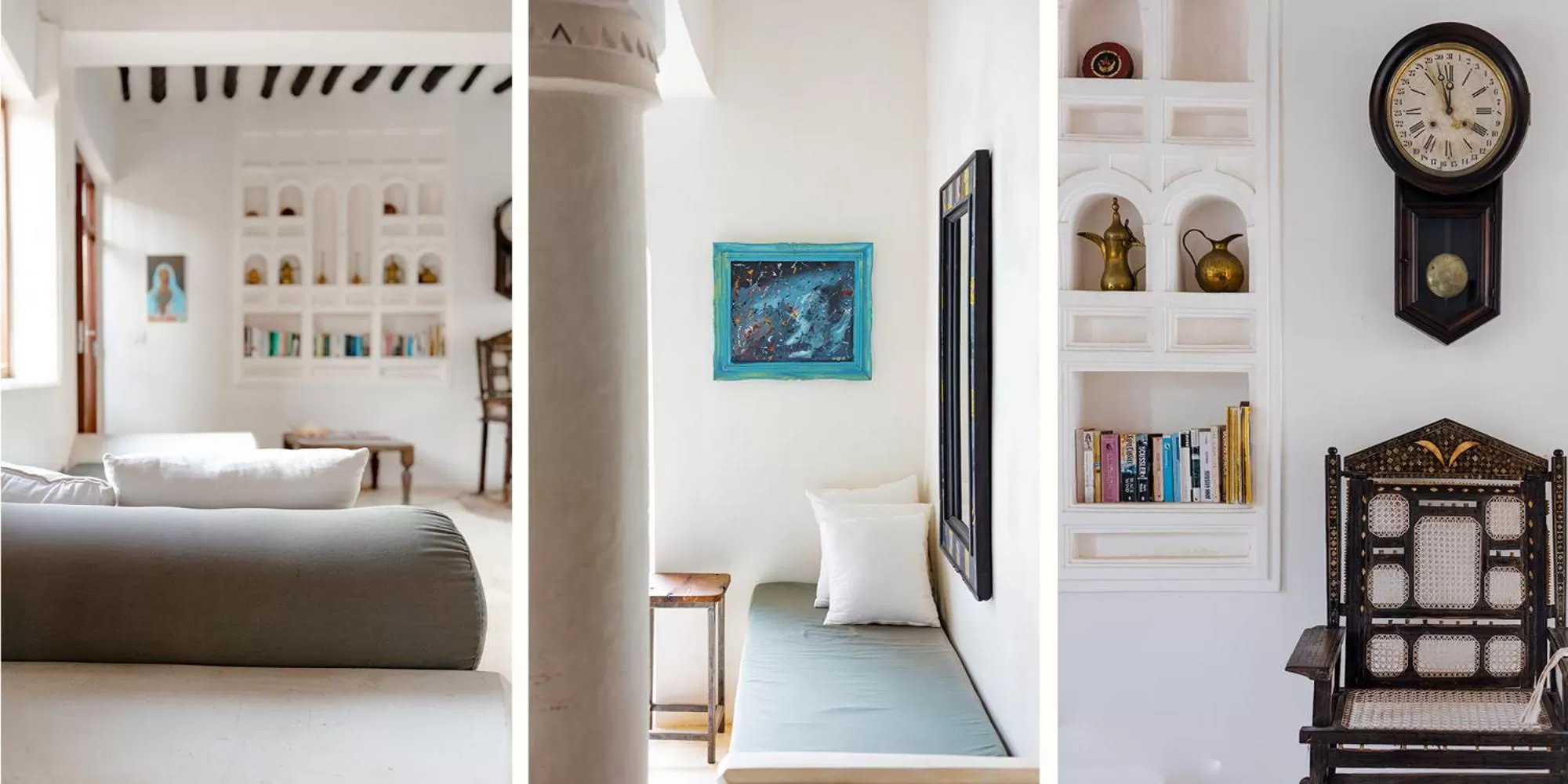 Decorative detail, Seating Area in Jua House