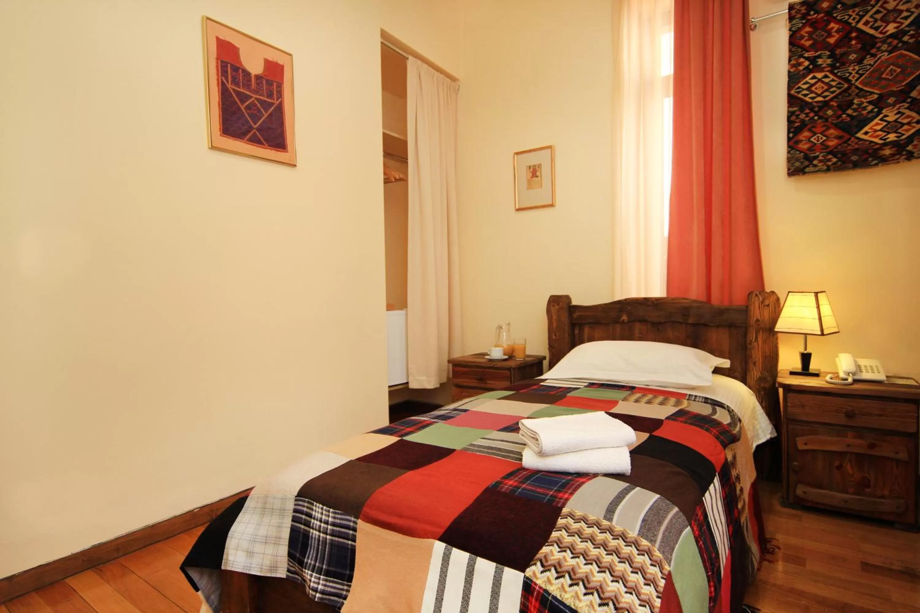 Bed in Silk Road Hotel