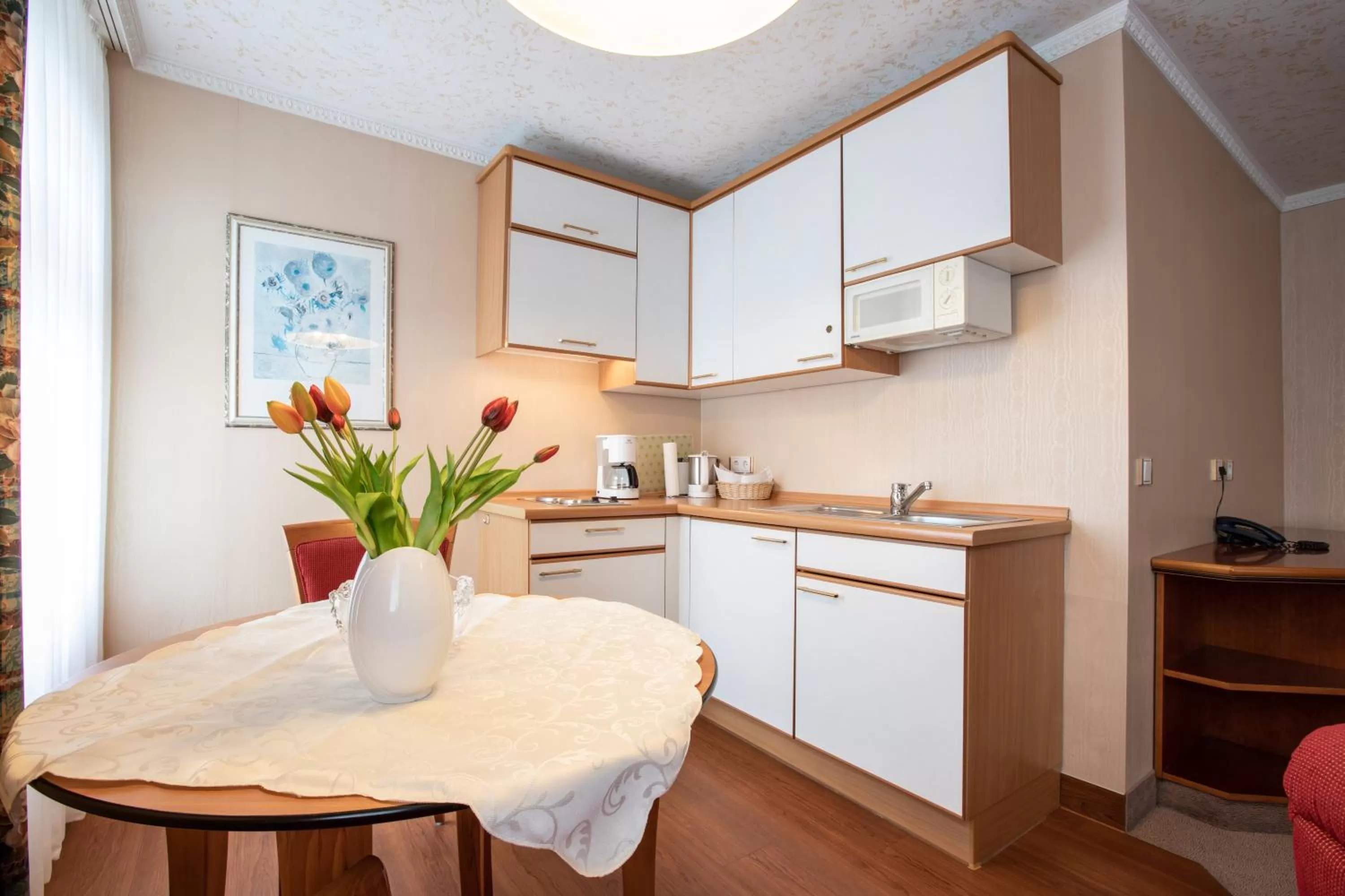 Kitchen or kitchenette, Kitchen/Kitchenette in Aparthotel Hohenzollern