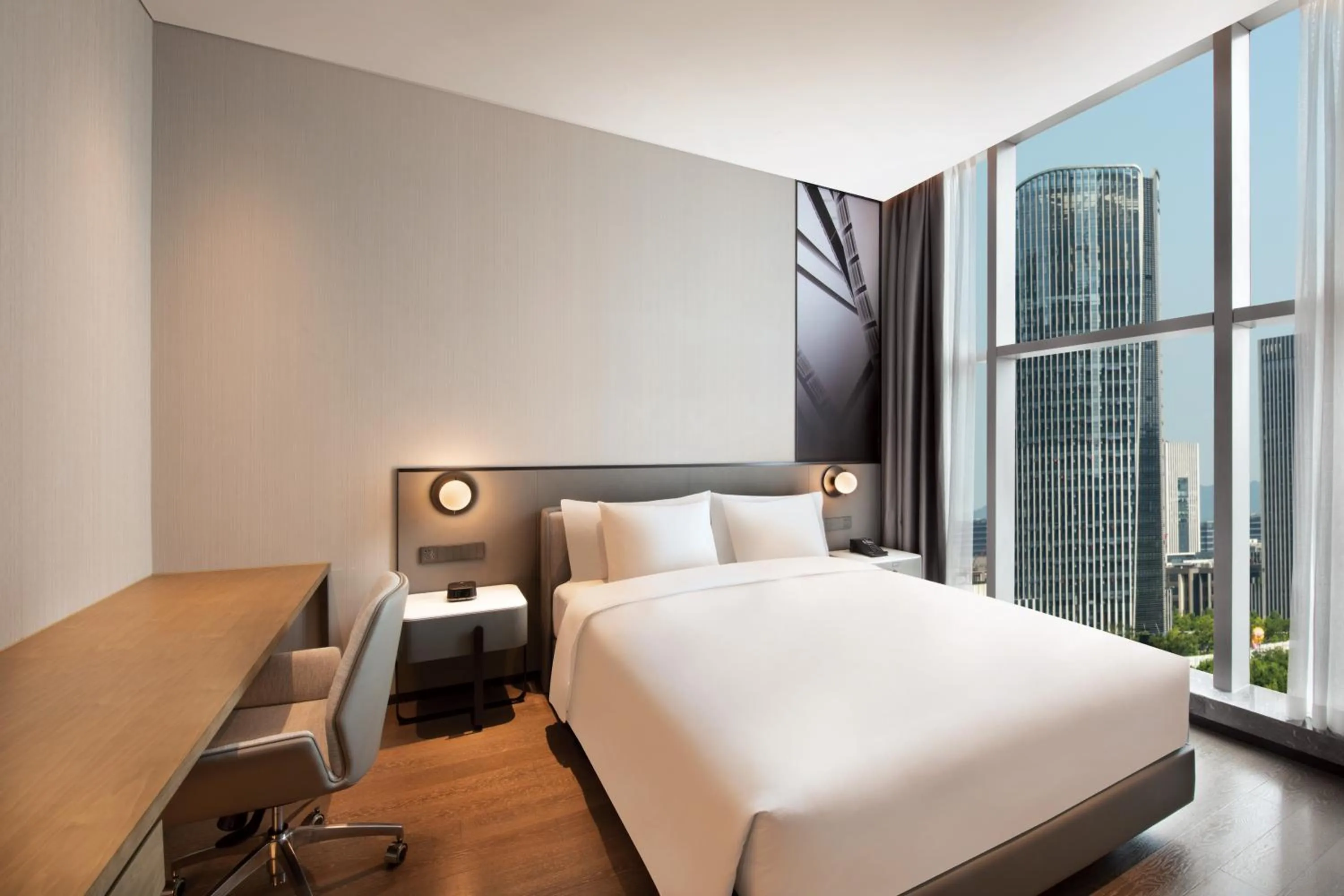 Bedroom, Bed in Crowne Plaza Hangzhou Science City by IHG