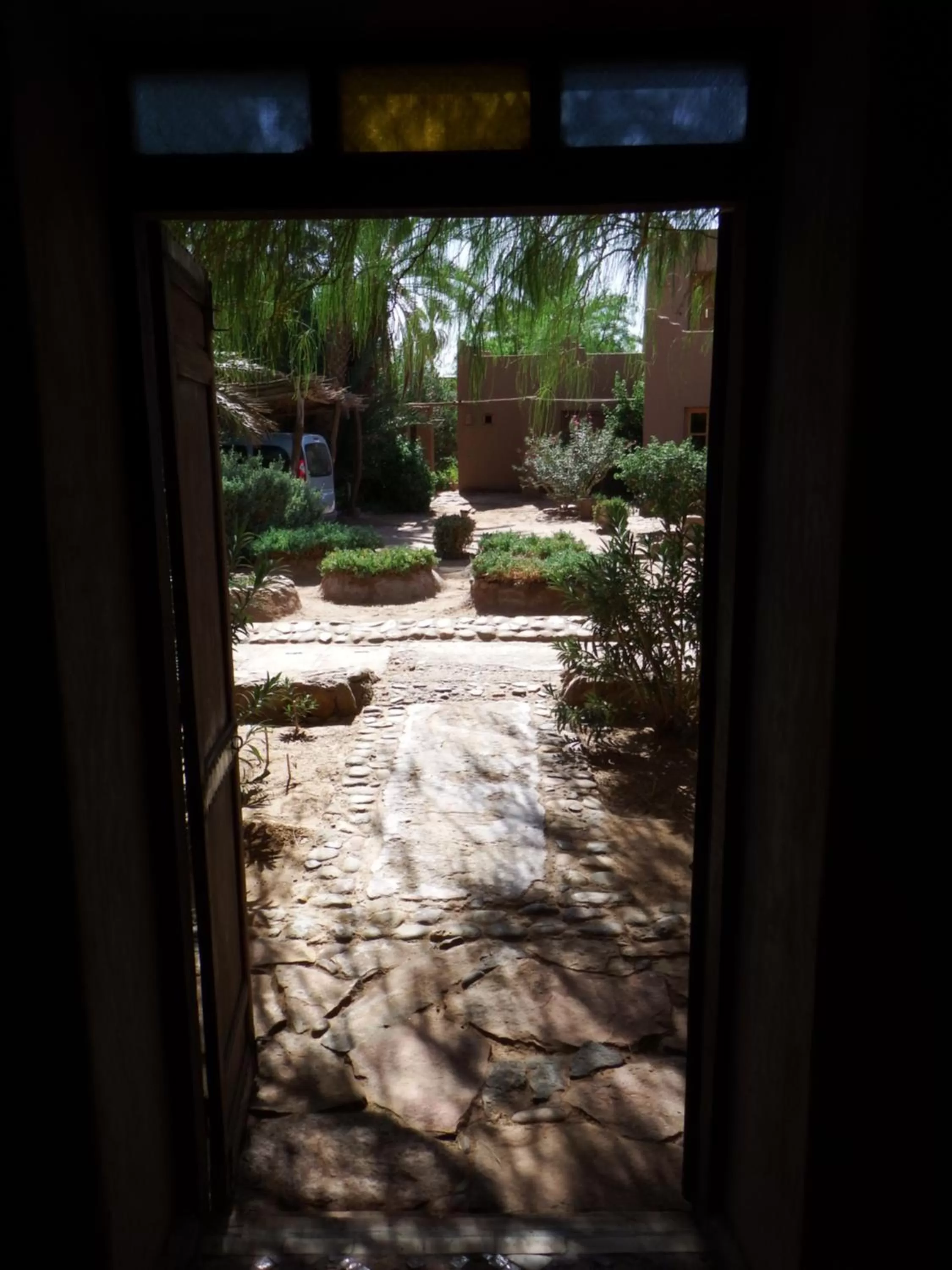 Garden view in Dar Paru