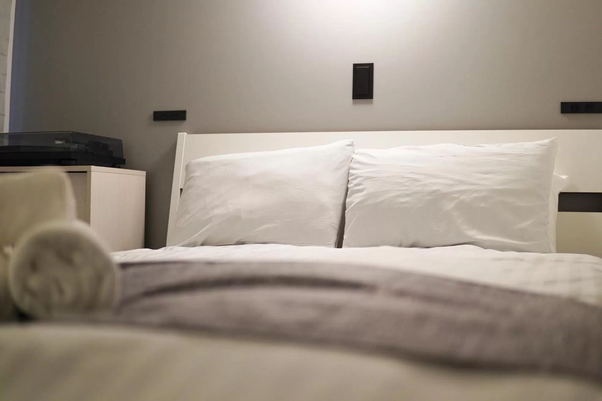 Bed in TAKETO STAY PREMIERE SAPPORO Eki