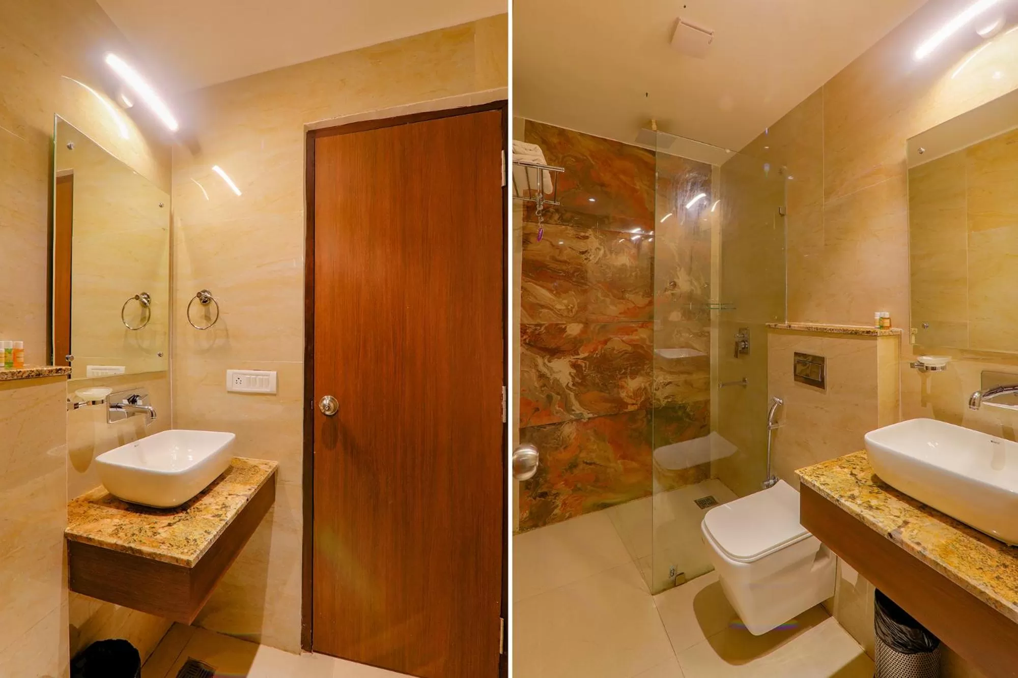 Bathroom in FabHotel Aurelia Grand