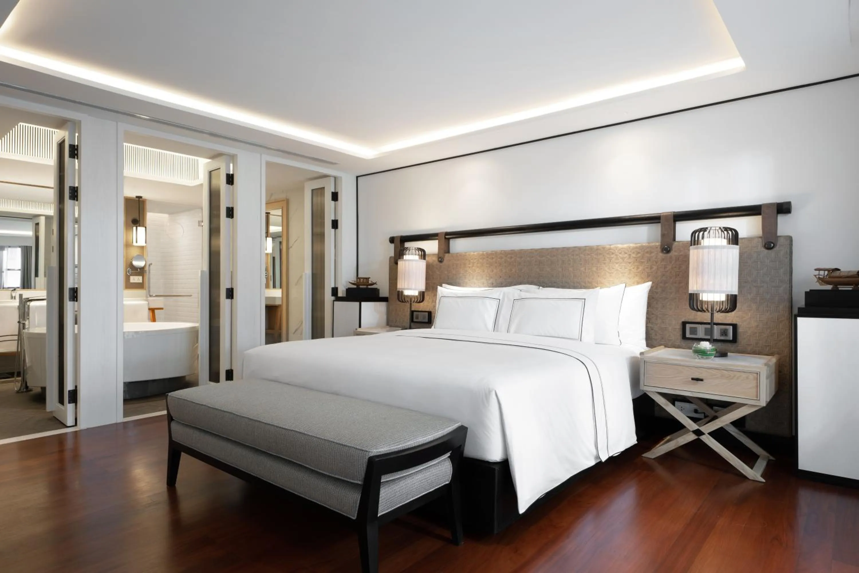 Bedroom, Bed in Melia Koh Samui