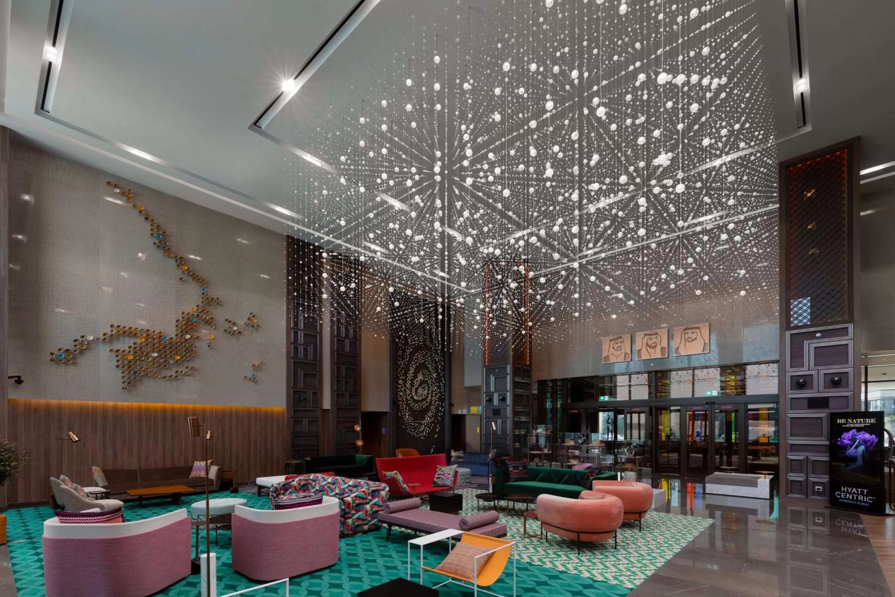 Lobby or reception in Hyatt Centric Jumeirah Dubai